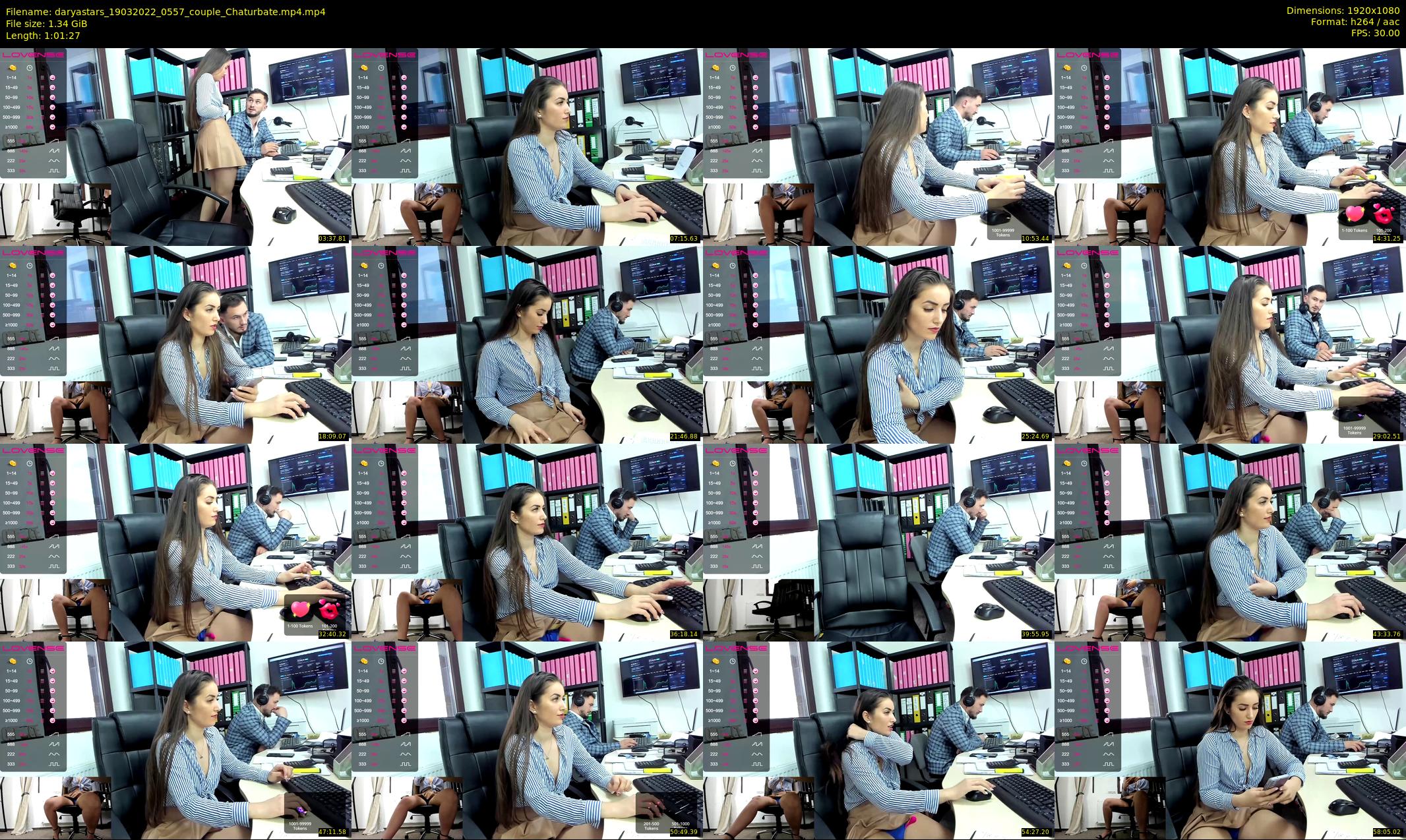 daryastars — 62 minute Chaturbate couple cam show recording, 1080p, Mar 19, 2022