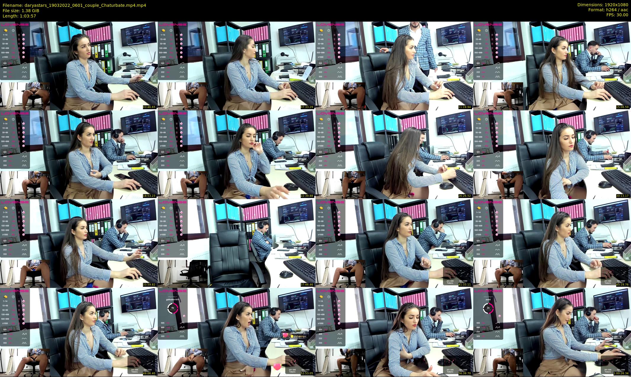 daryastars — 64 minute Chaturbate couple cam show recording, 1080p, Mar 19, 2022