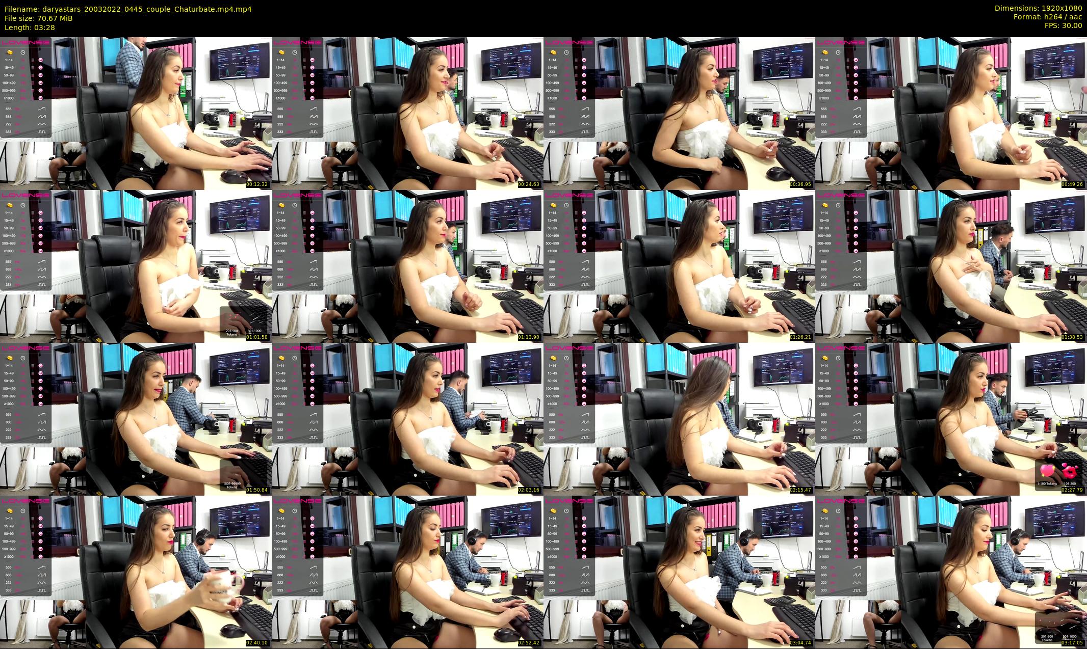 daryastars — 4 minute Chaturbate couple cam show recording, 1080p, Mar 20, 2022