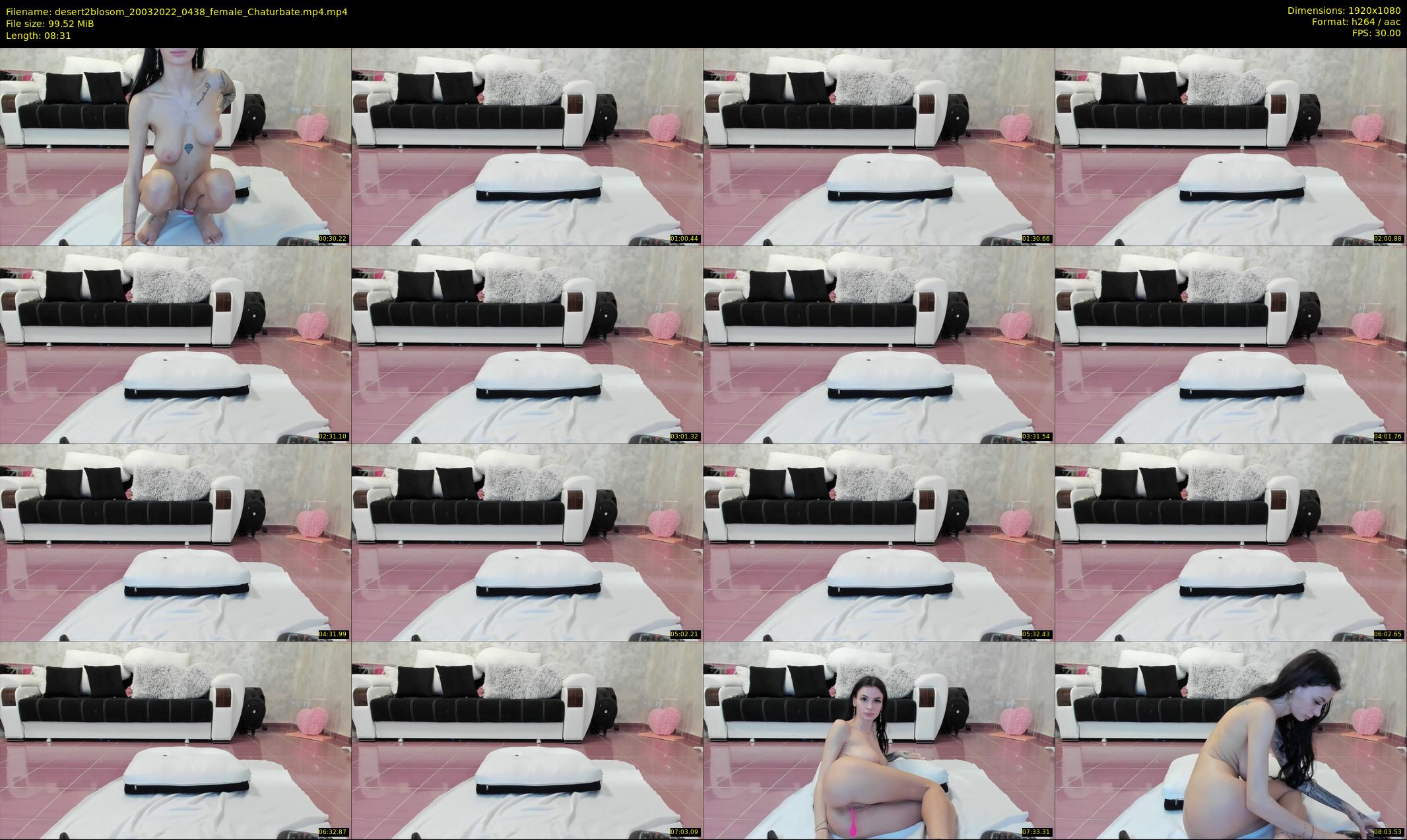 desert2blosom — 9 minute Chaturbate female cam show recording, 1080p, Mar 20, 2022