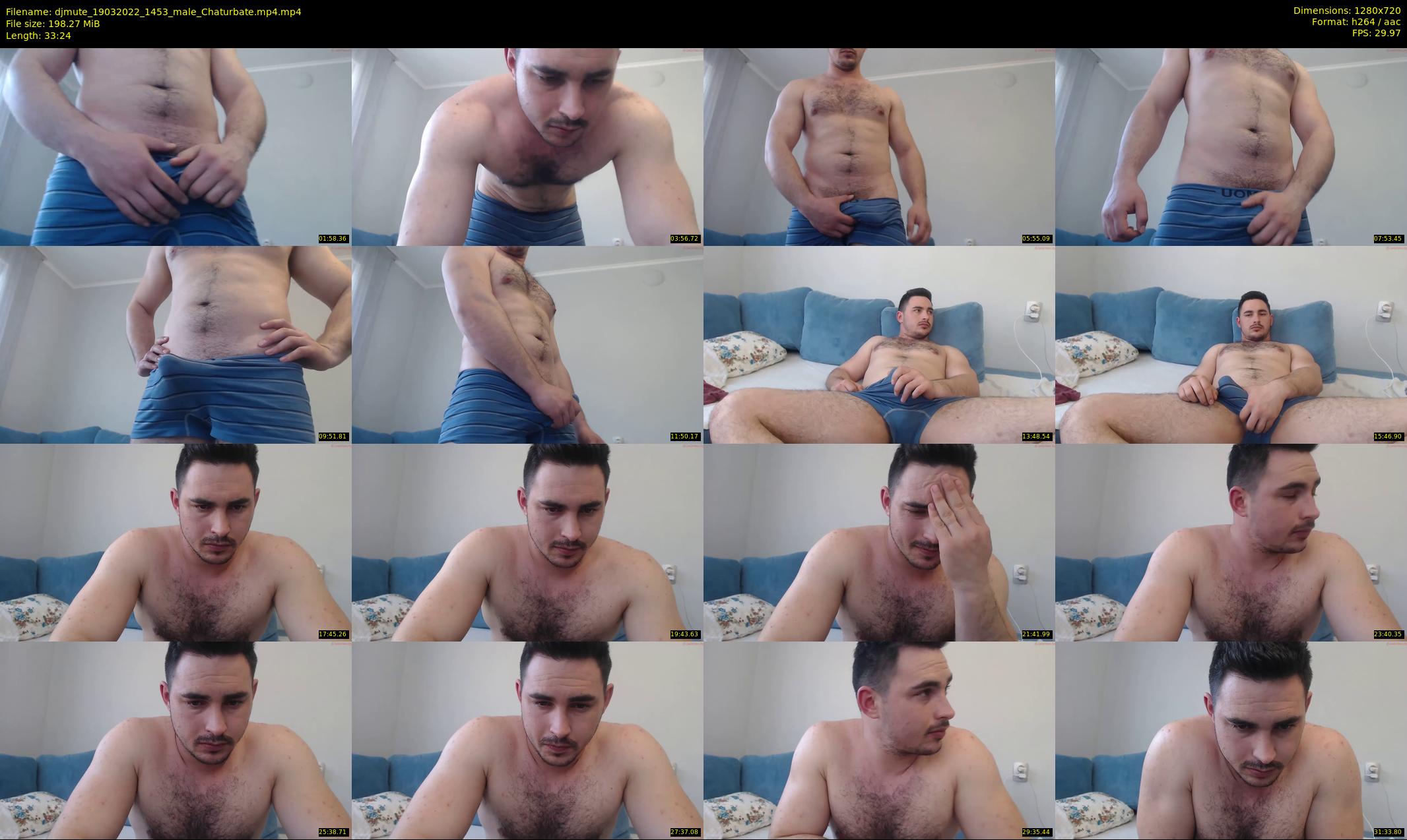 djmute — 34 minute Chaturbate male cam show recording, 720p, Mar 19, 2022