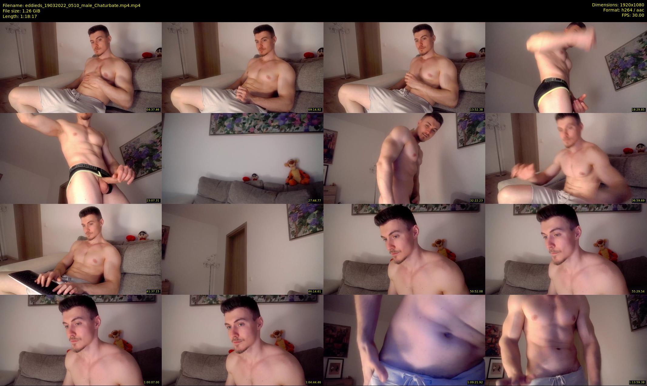 eddieds — 79 minute Chaturbate male cam show recording, 1080p, Mar 19, 2022