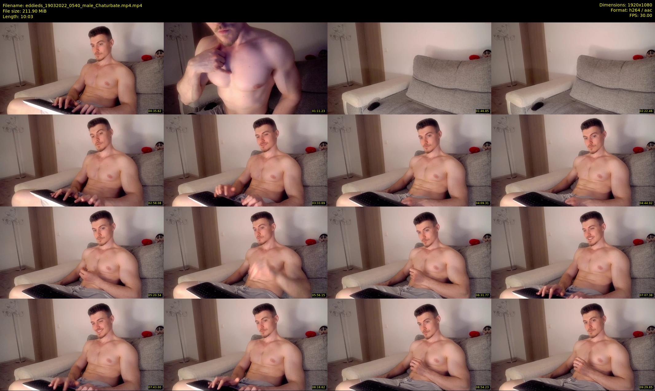 eddieds — 11 minute Chaturbate male cam show recording, 1080p, Mar 19, 2022