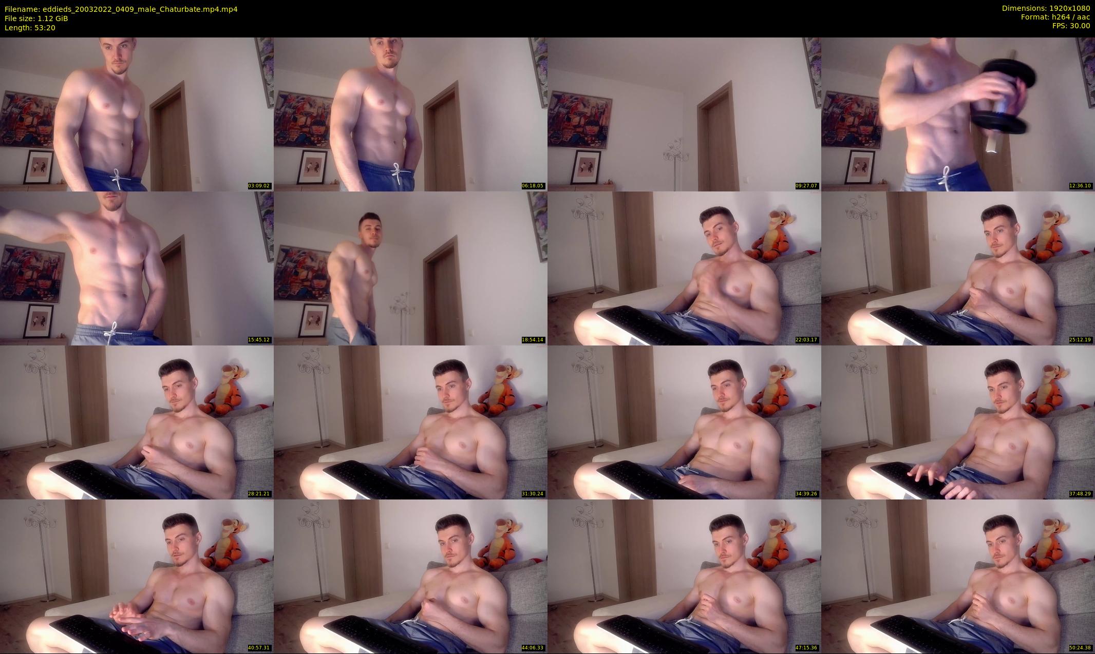 eddieds — 54 minute Chaturbate male cam show recording, 1080p, Mar 20, 2022