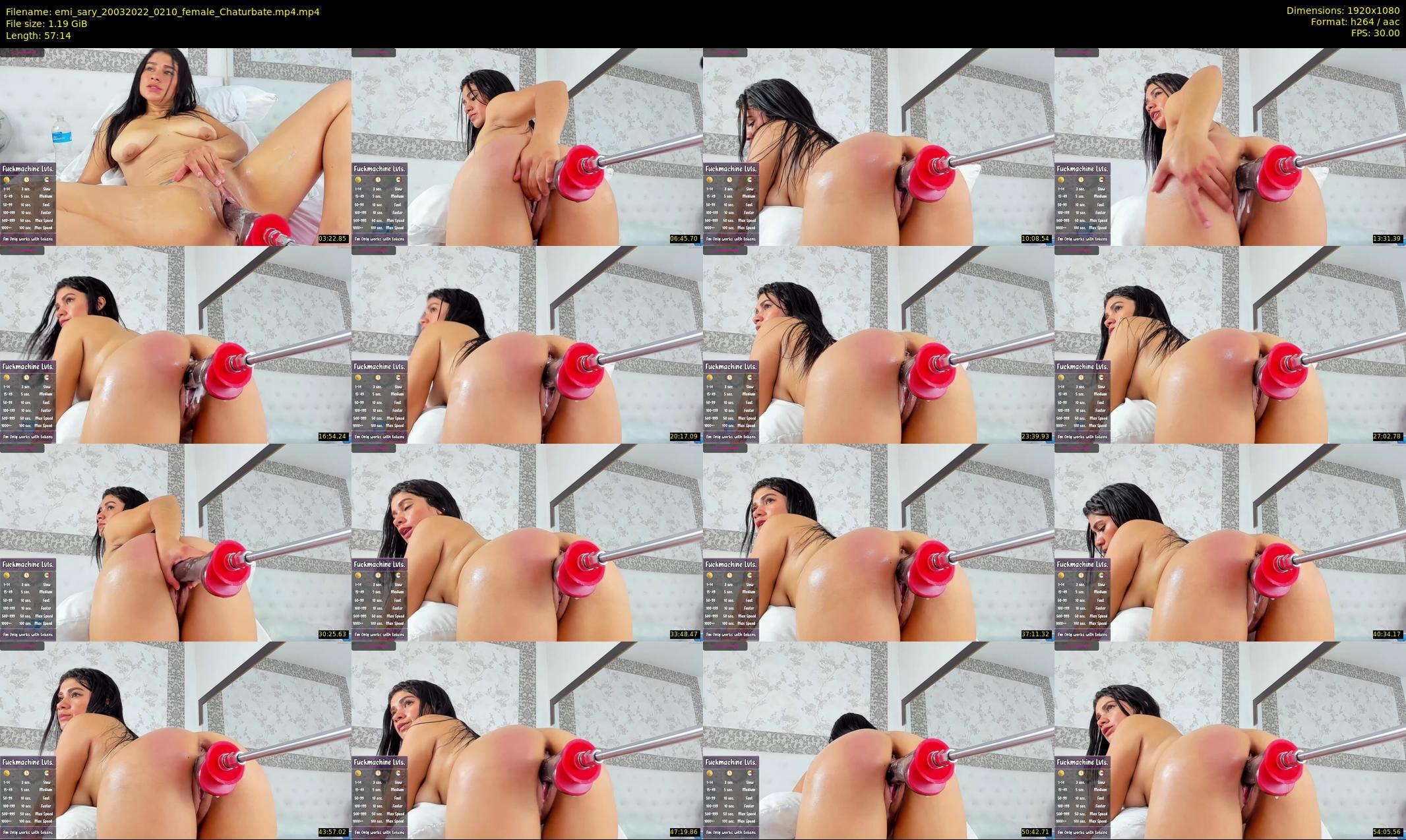 emi_sary — 58 minute Chaturbate female cam show recording, 1080p, Mar 20, 2022
