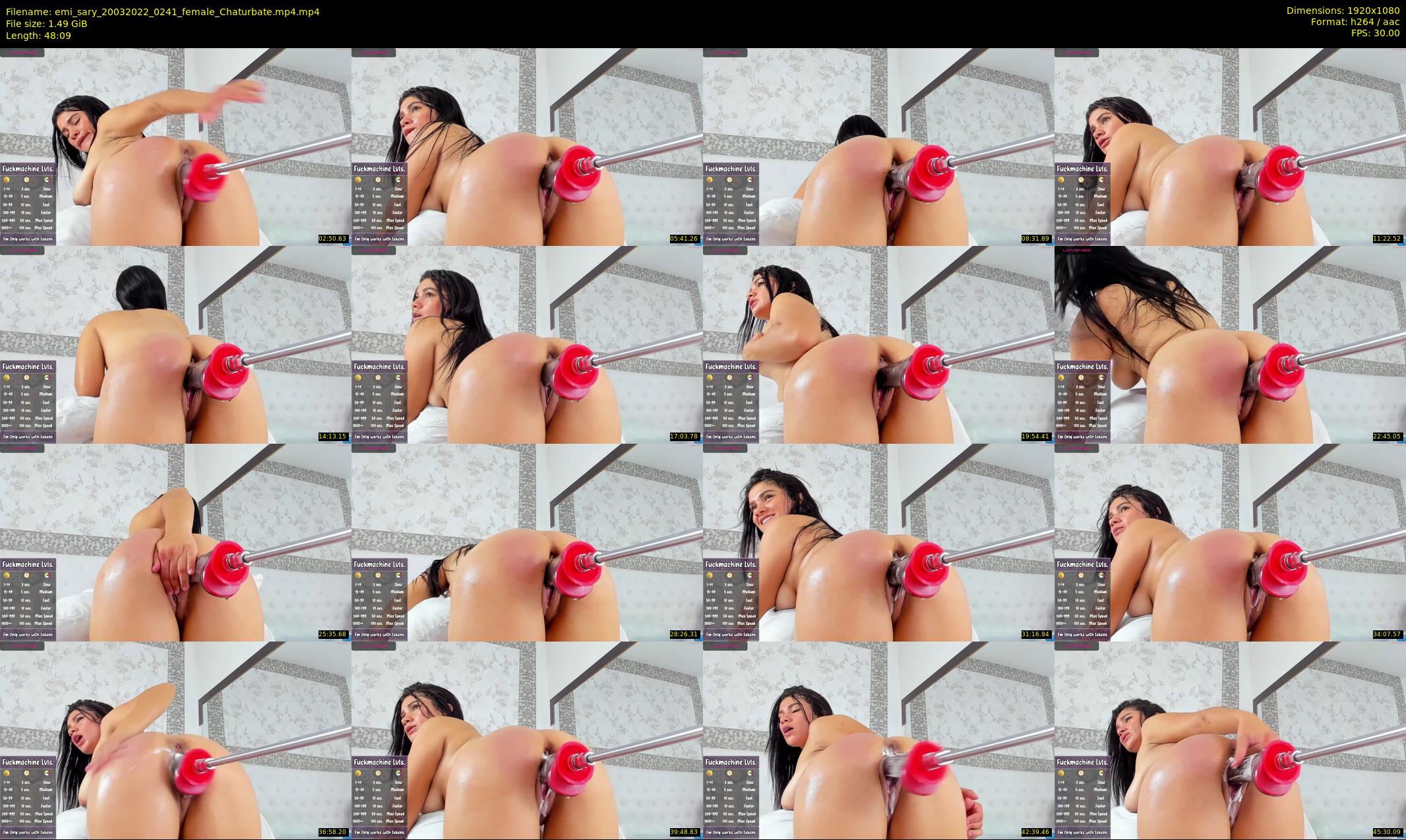emi_sary — 49 minute Chaturbate female cam show recording, 1080p, Mar 20, 2022