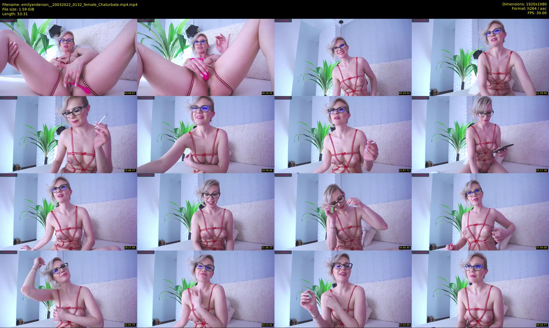 emilyanderson_ — 54 minute Chaturbate female cam show recording, 1080p, Mar 20, 2022