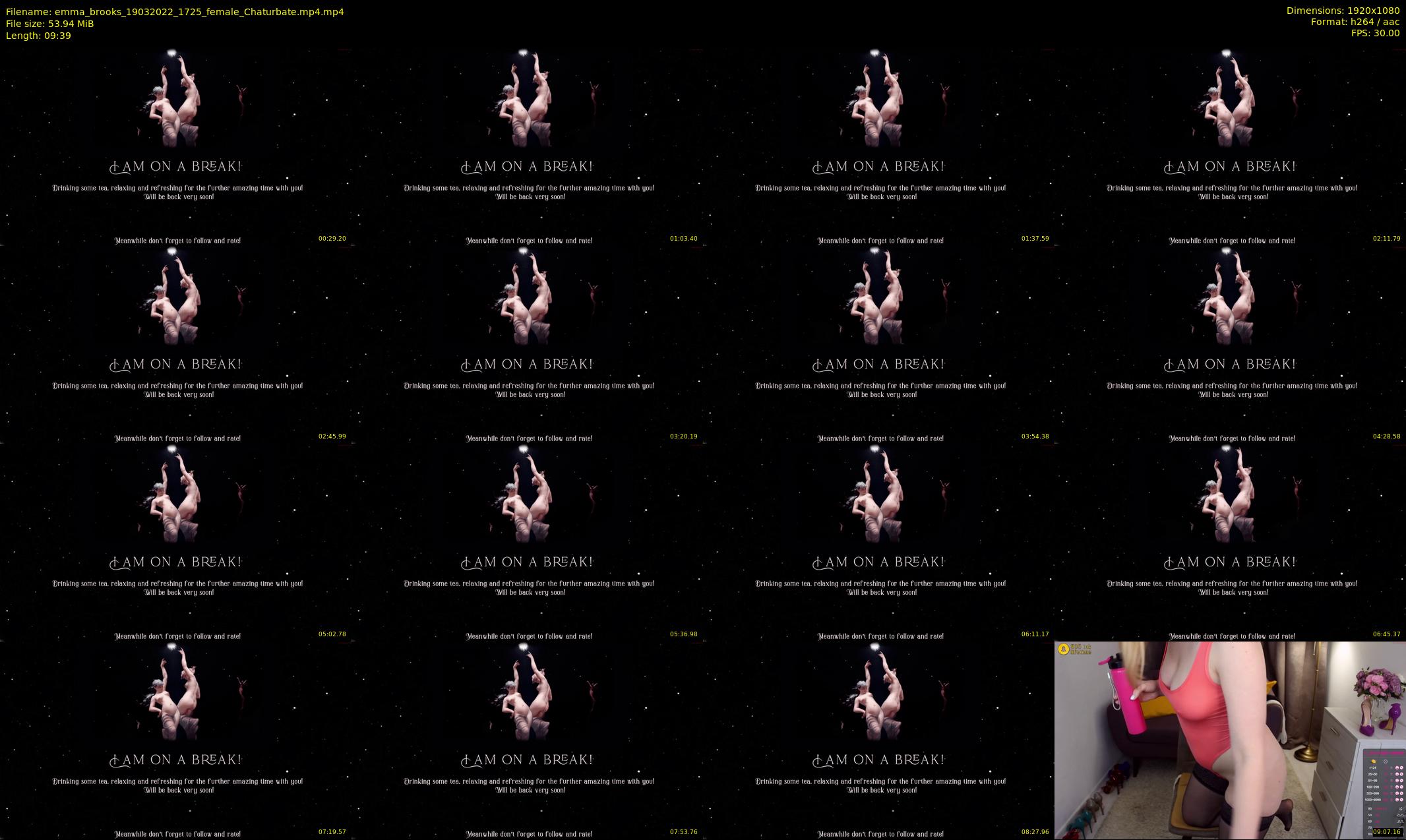 emma_brooks — 10 minute Chaturbate female cam show recording, 1080p, Mar 19, 2022