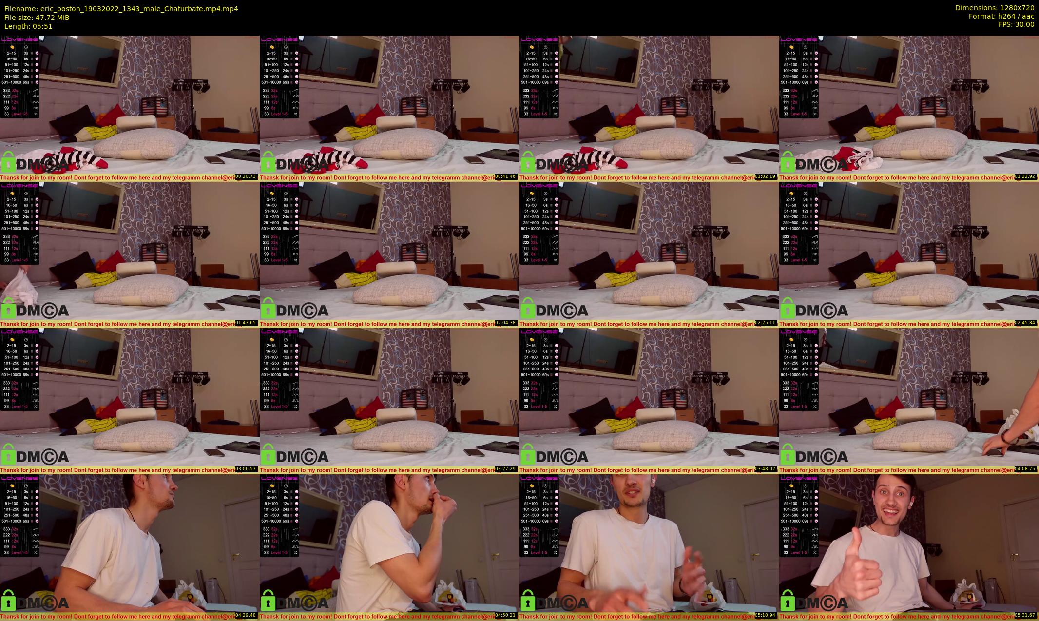 eric_poston — 6 minute Chaturbate male cam show recording, 720p, Mar 19, 2022