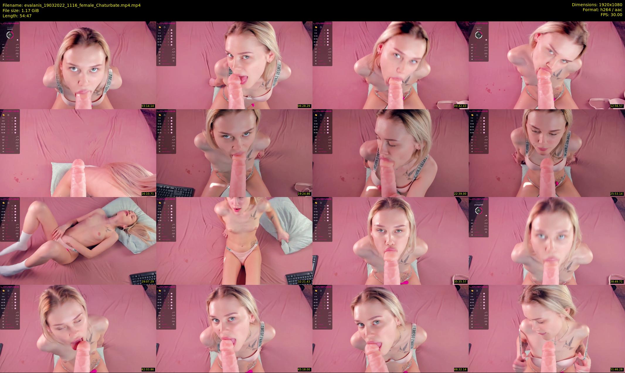 evalanis — 55 minute Chaturbate couple cam show recording, 1080p, Mar 19, 2022