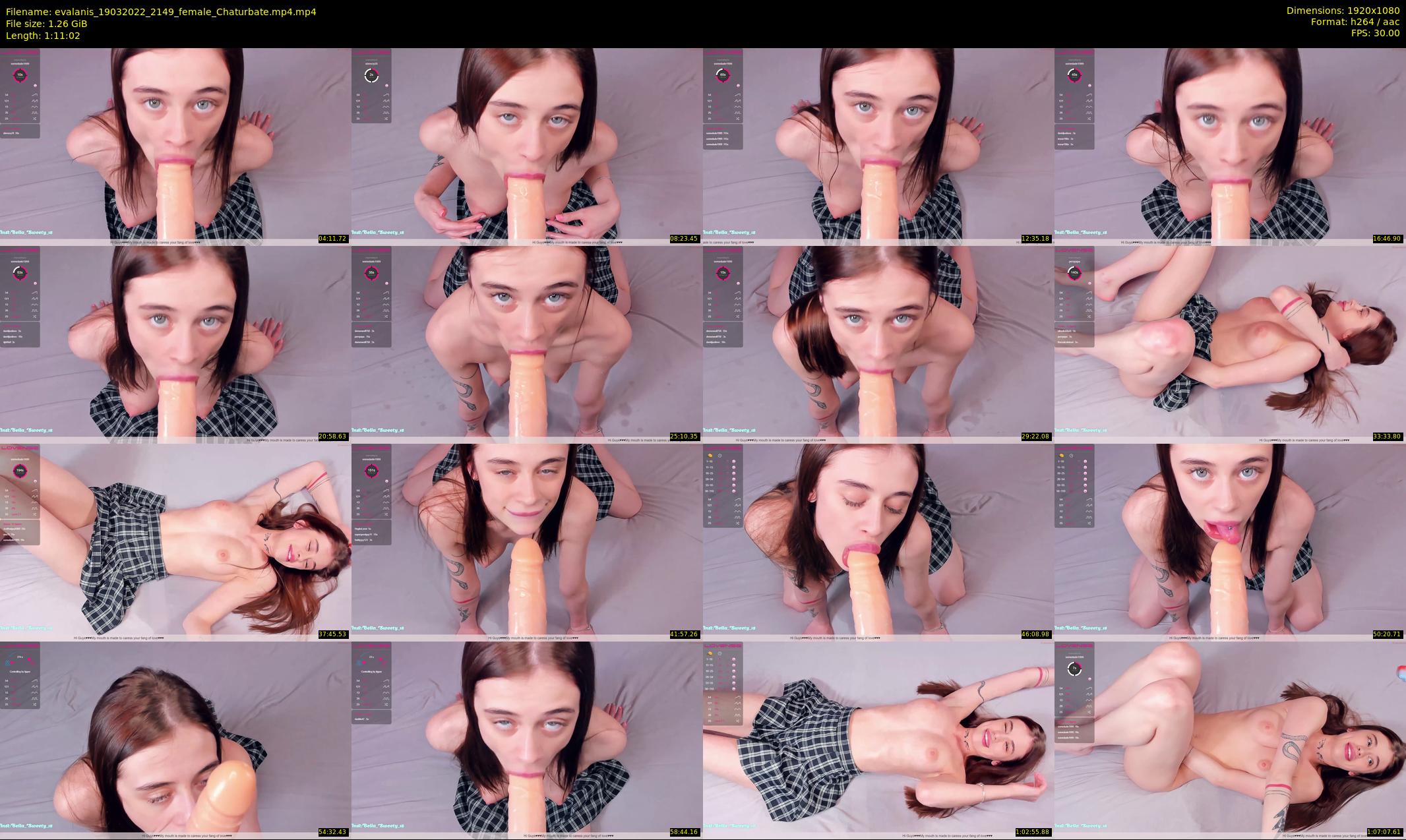 evalanis — 72 minute Chaturbate couple cam show recording, 1080p, Mar 19, 2022