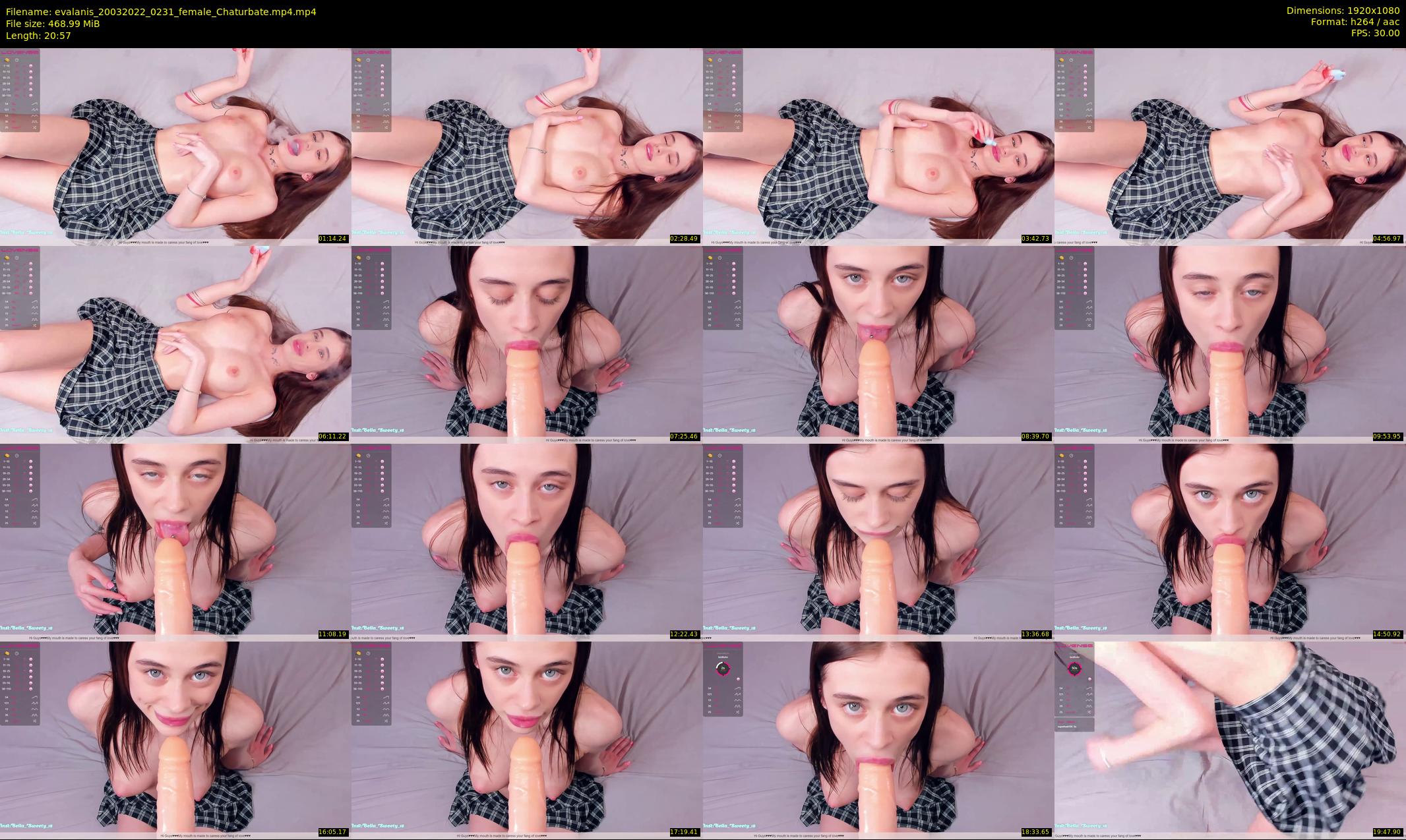 evalanis — 21 minute Chaturbate couple cam show recording, 1080p, Mar 20, 2022