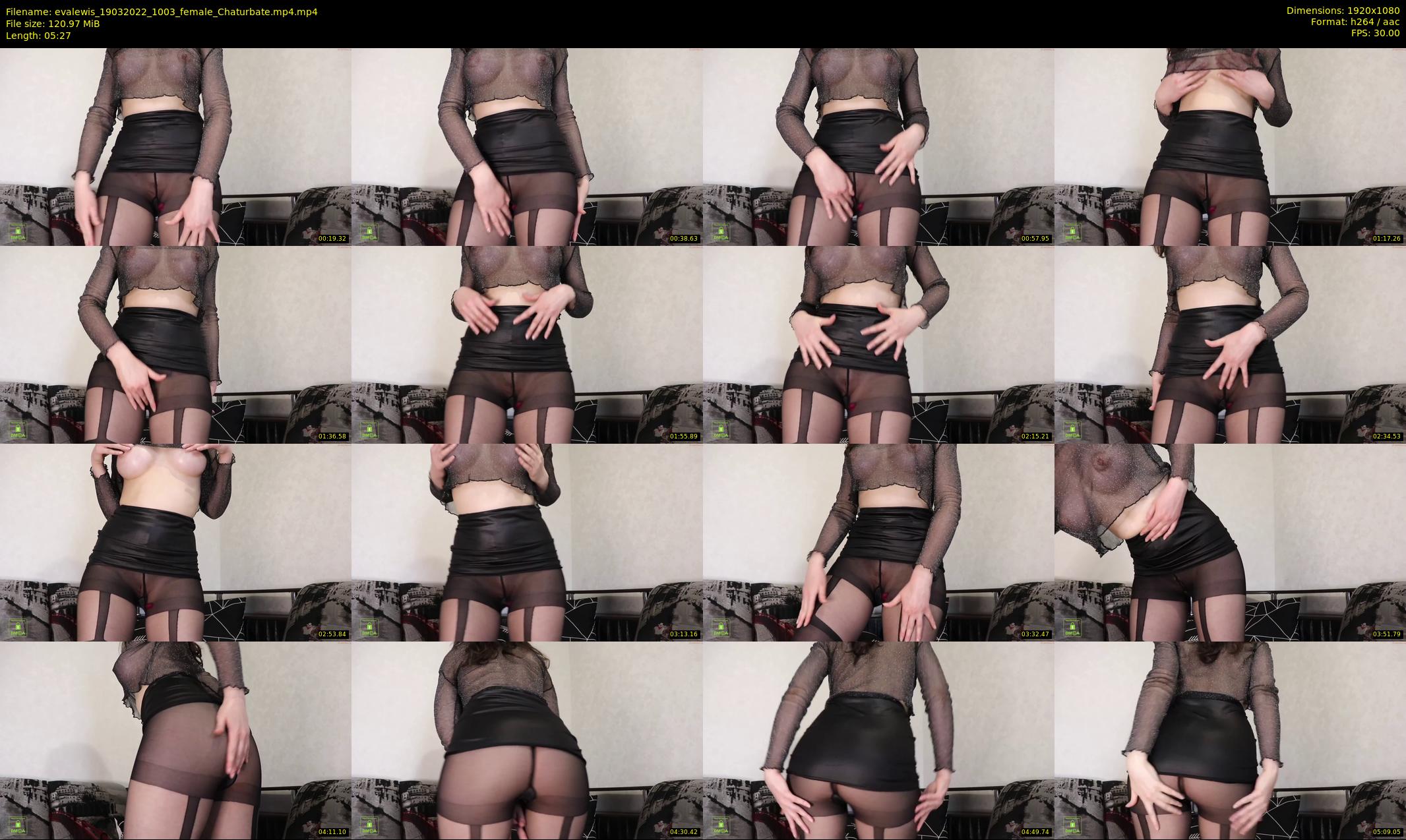 evalewis — 6 minute Chaturbate female cam show recording, 1080p, Mar 19, 2022