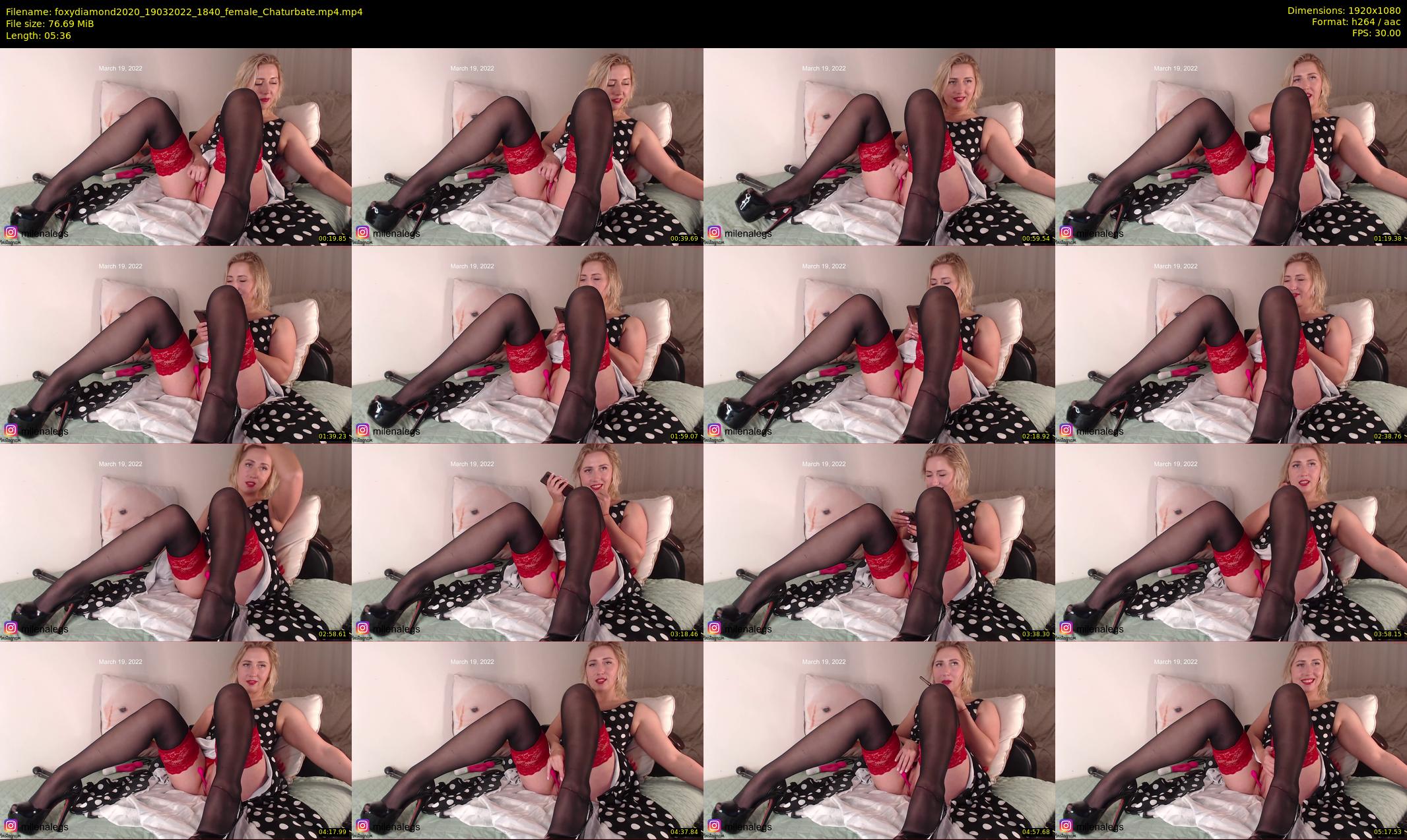 foxydiamond2020 — 6 minute Chaturbate female cam show recording, 1080p, Mar 19, 2022
