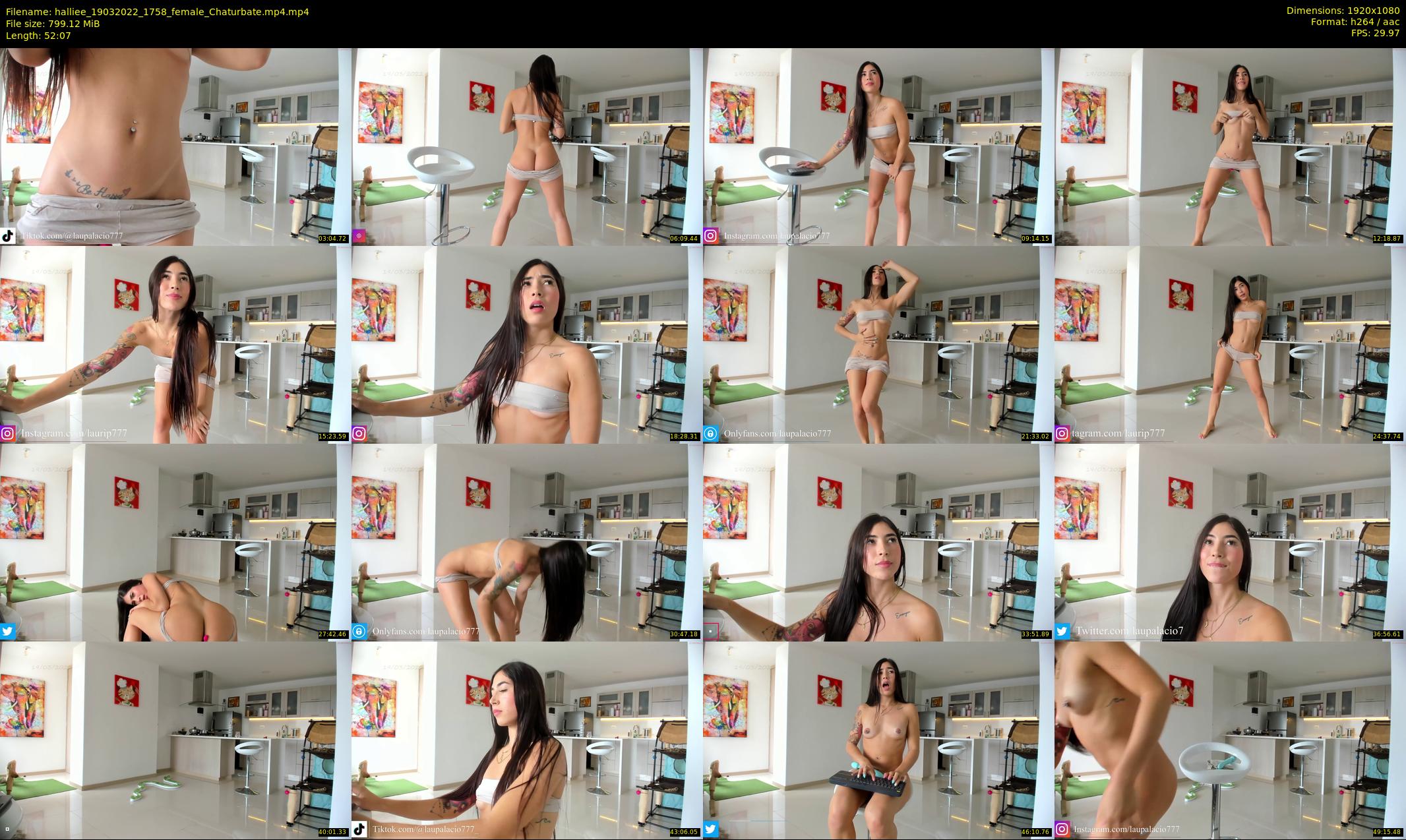 halliee — 53 minute Chaturbate couple cam show recording, 1080p, Mar 19, 2022