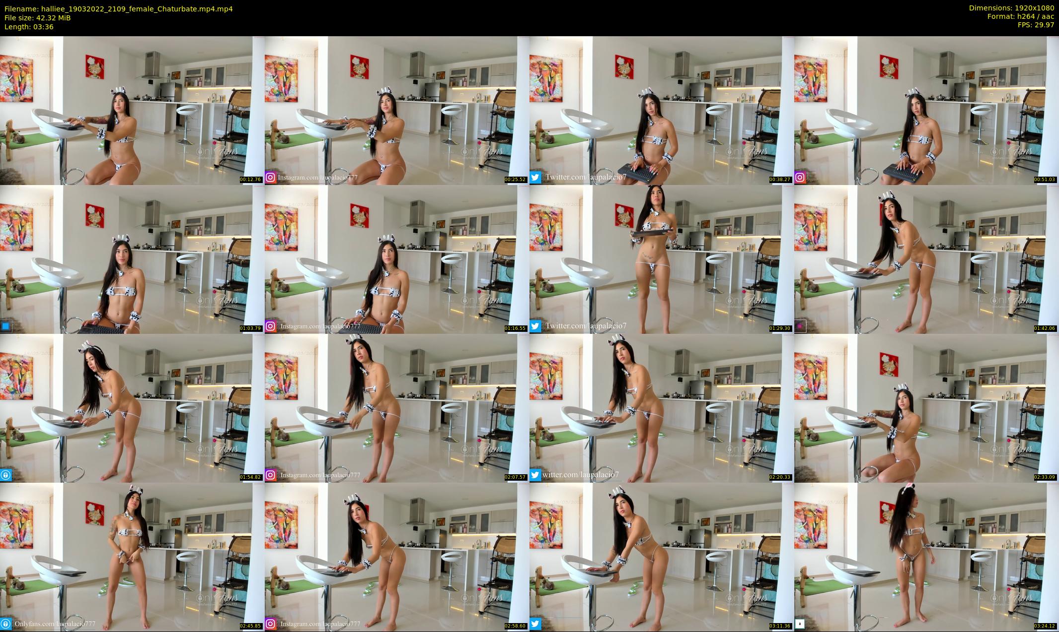halliee — 4 minute Chaturbate couple cam show recording, 1080p, Mar 19, 2022