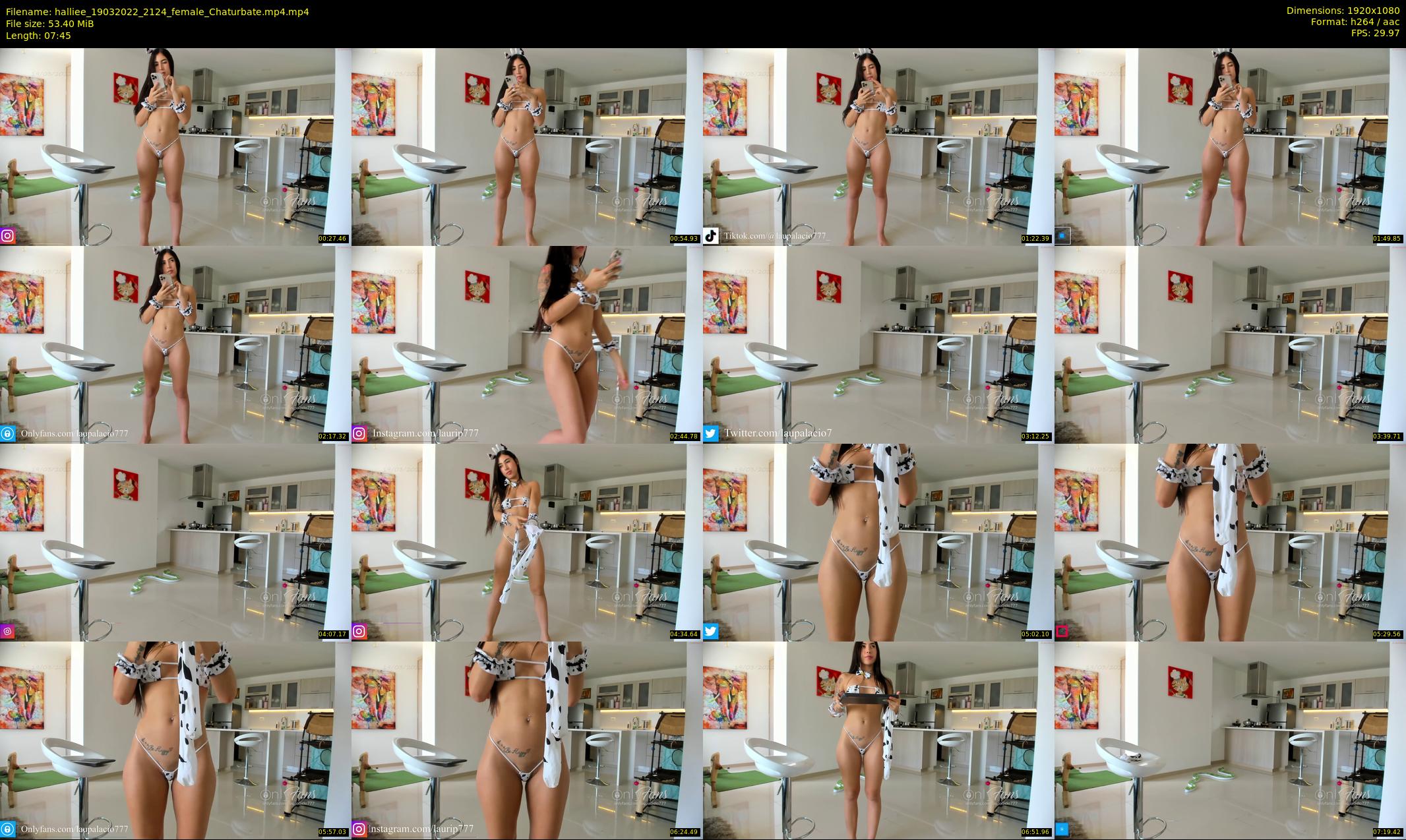 halliee — 8 minute Chaturbate couple cam show recording, 1080p, Mar 19, 2022