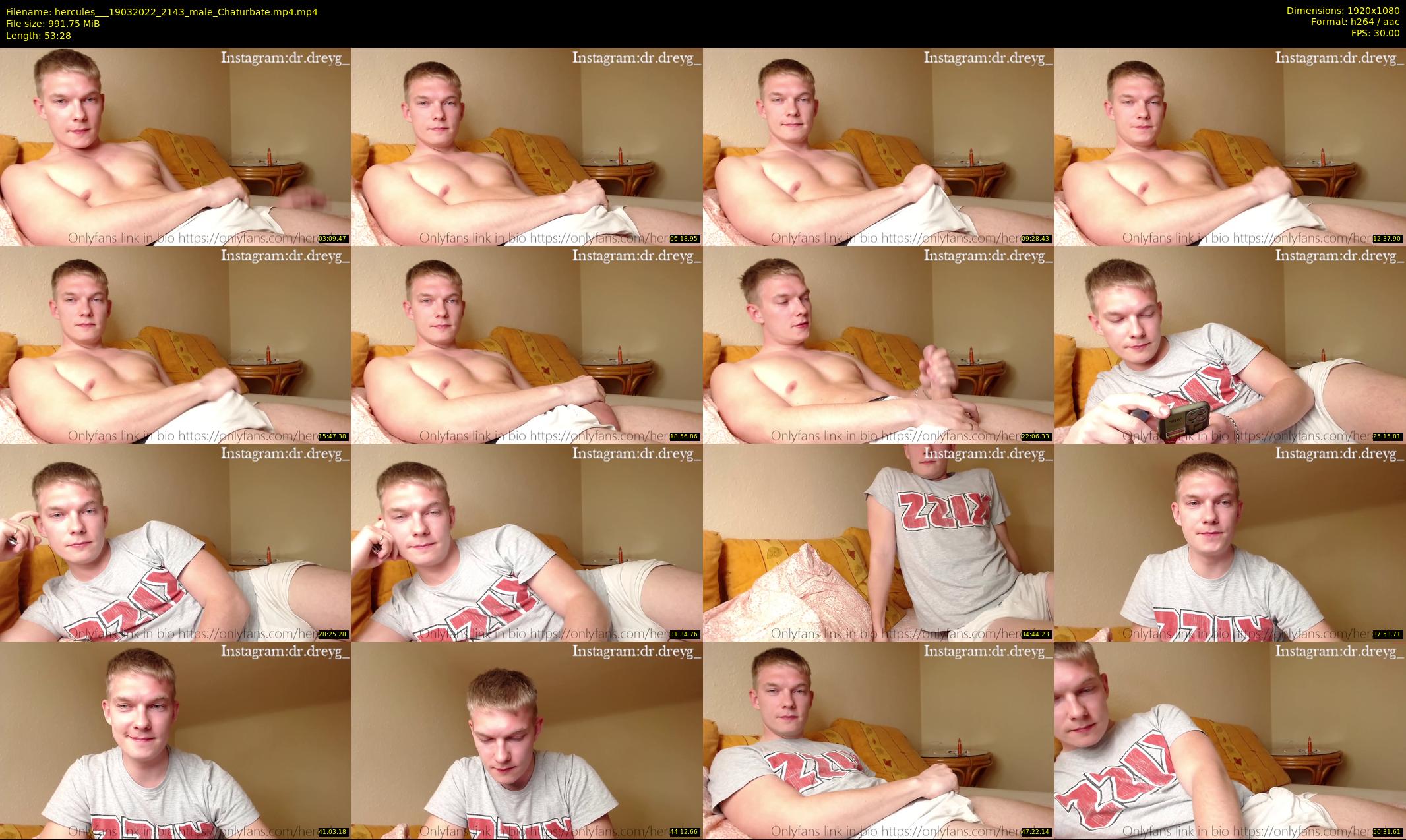hercules__ — 54 minute Chaturbate male cam show recording, 1080p, Mar 19, 2022
