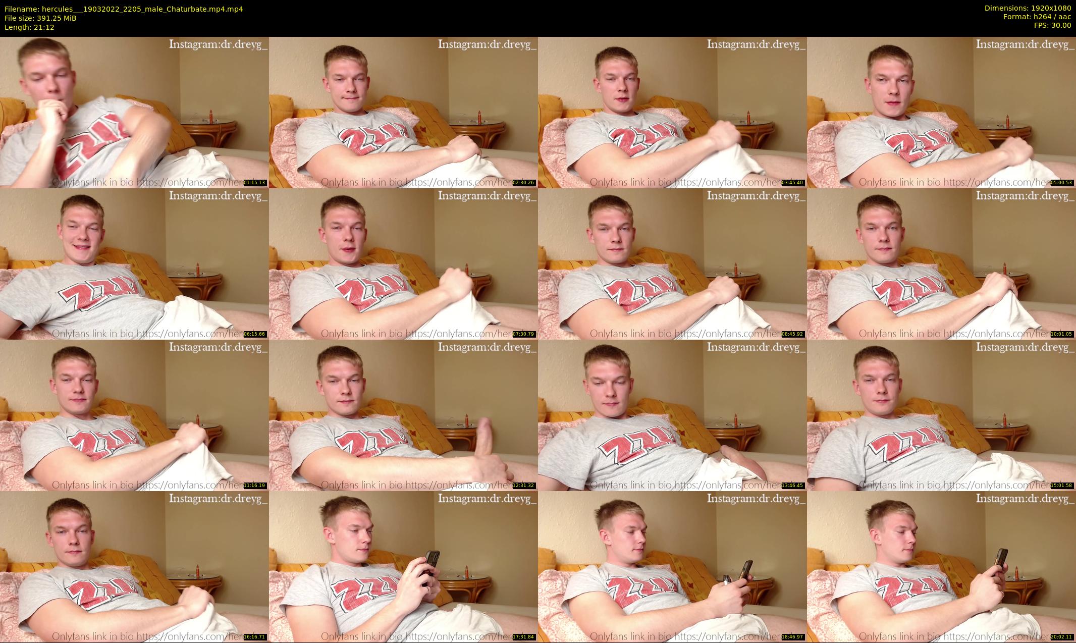 hercules__ — 22 minute Chaturbate male cam show recording, 1080p, Mar 19, 2022