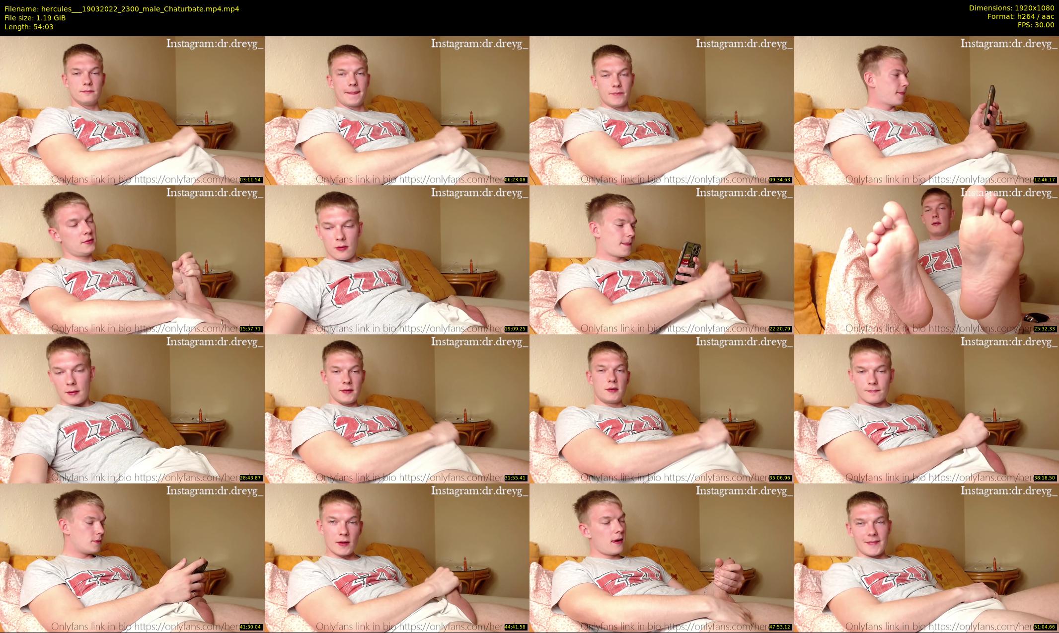 hercules__ — 55 minute Chaturbate male cam show recording, 1080p, Mar 19, 2022