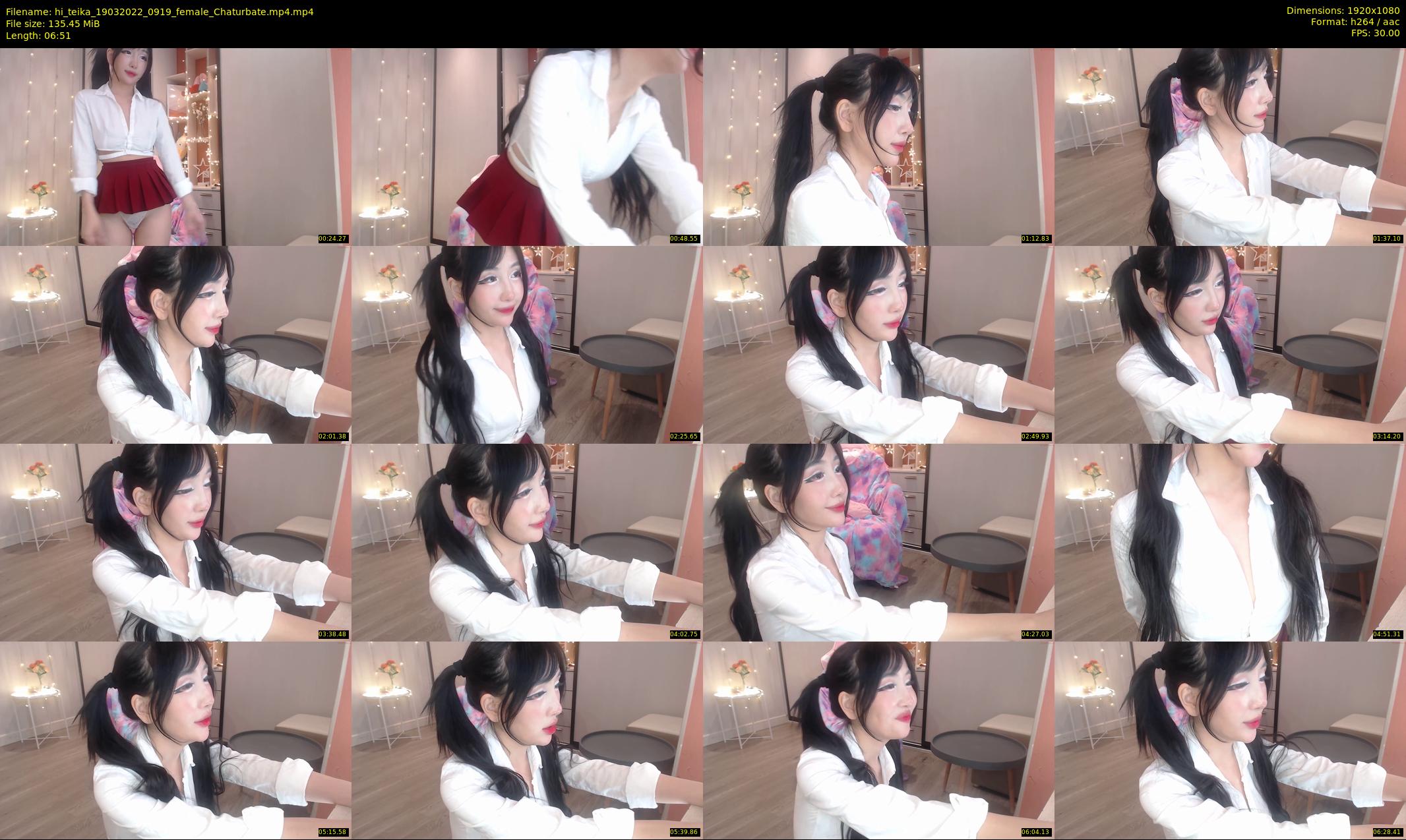 hi_teika — 7 minute Chaturbate female cam show recording, 1080p, Mar 19, 2022