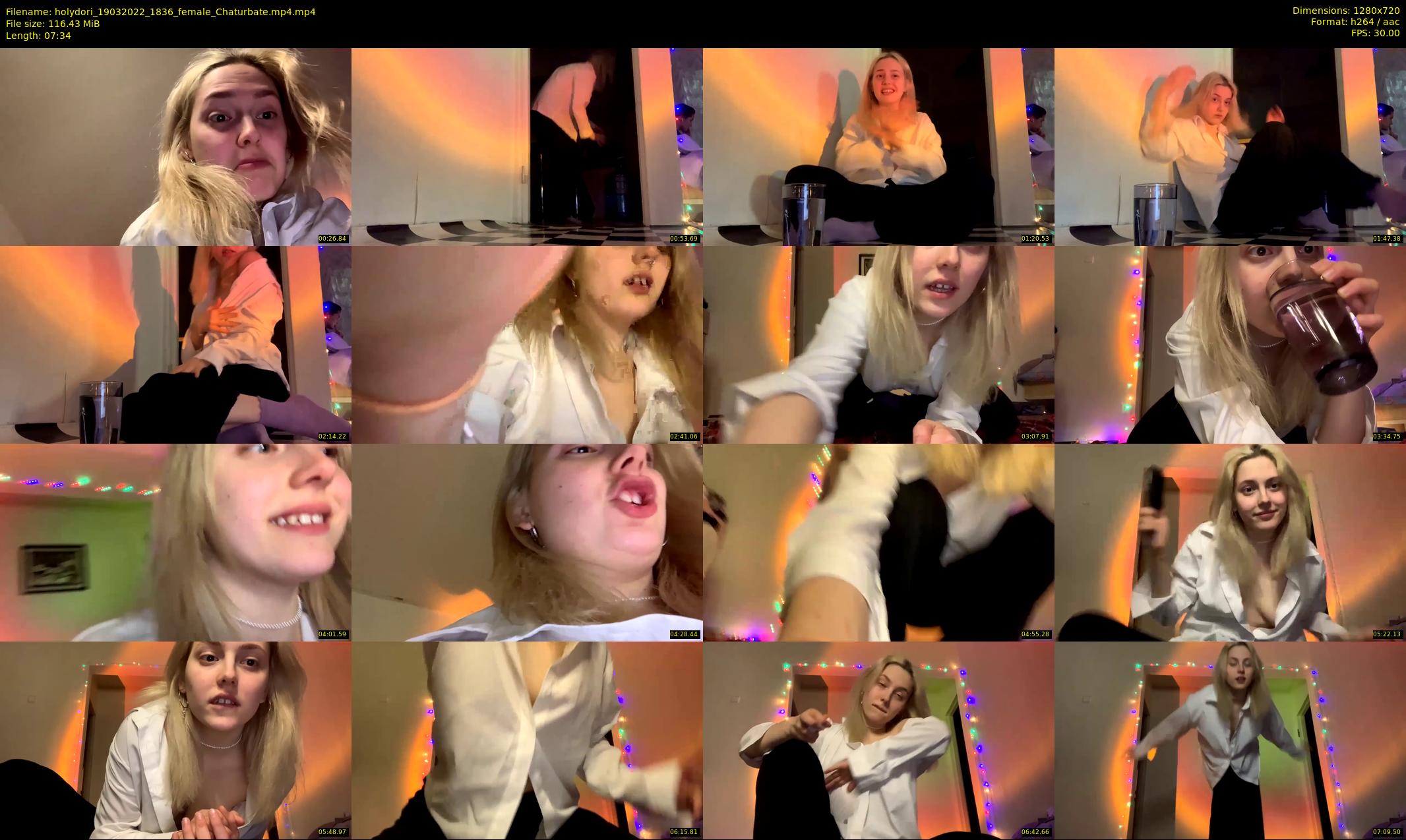 holydori — 8 minute Chaturbate female cam show recording, 720p, Mar 19, 2022