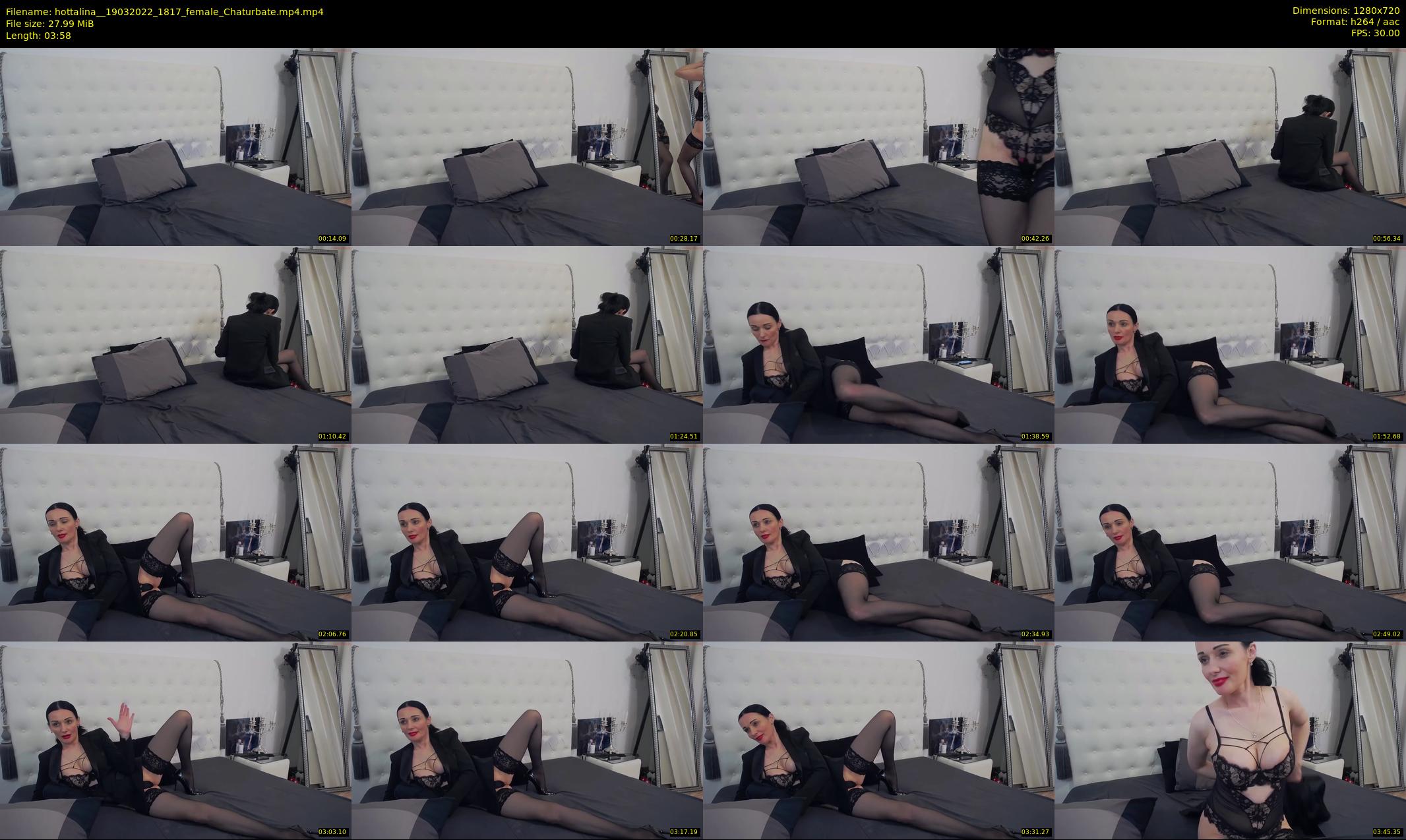 hottalina_ — 4 minute Chaturbate female cam show recording, 720p, Mar 19, 2022