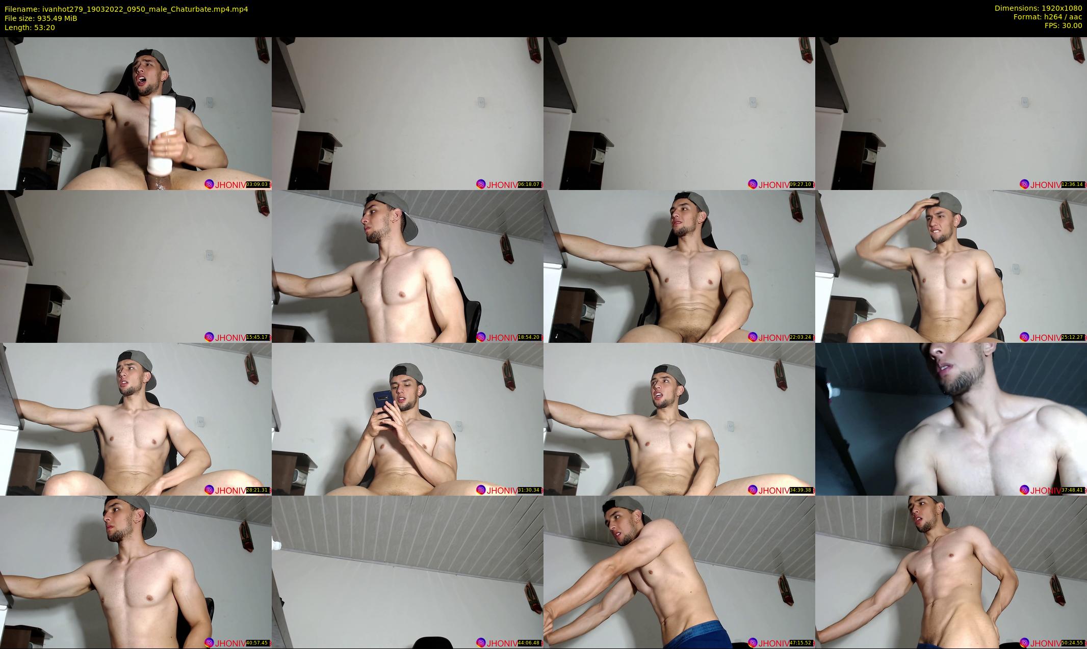 ivanhot279 — 54 minute Chaturbate male cam show recording, 1080p, Mar 19, 2022