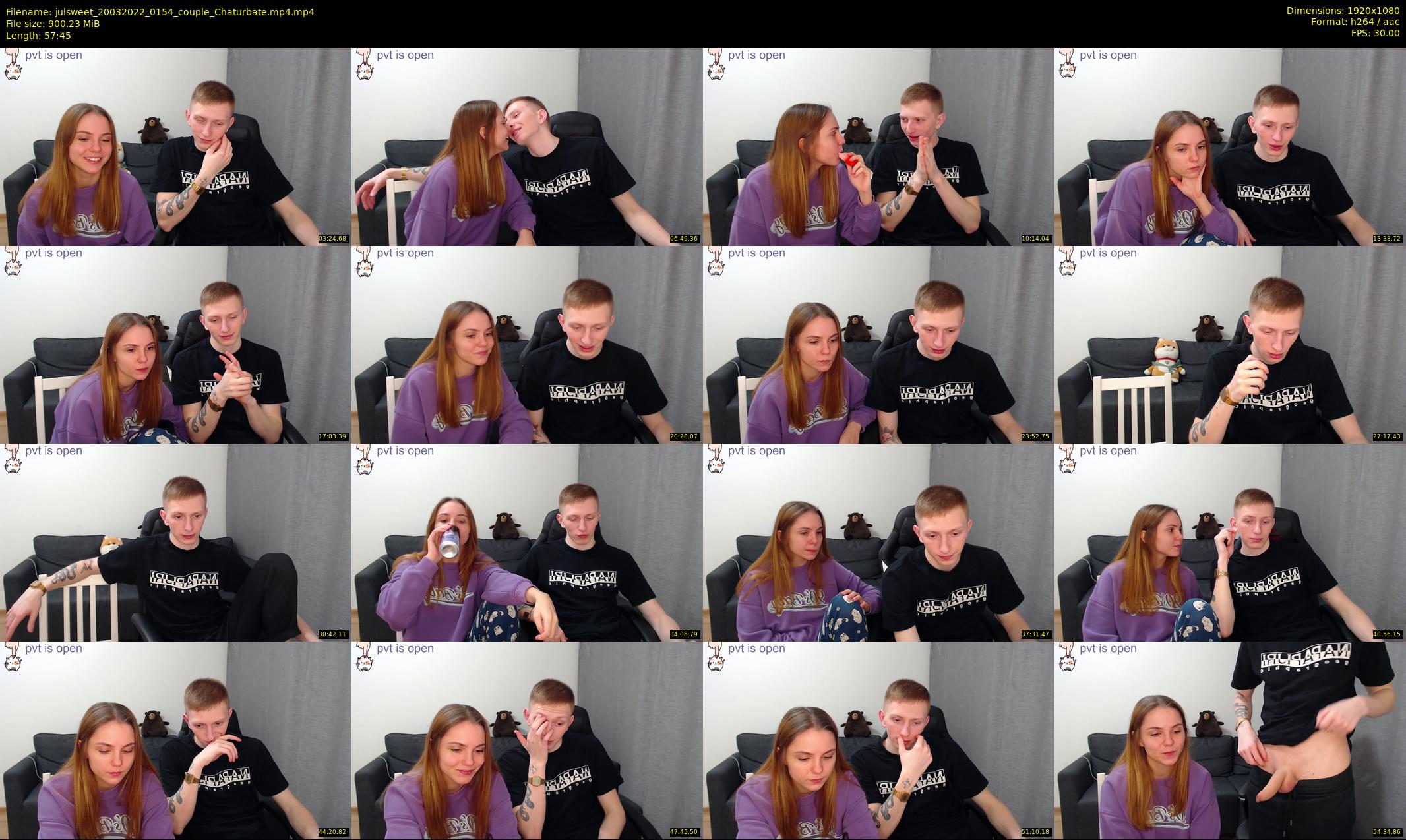 julsweet — 58 minute Chaturbate male cam show recording, 1080p, Mar 20, 2022