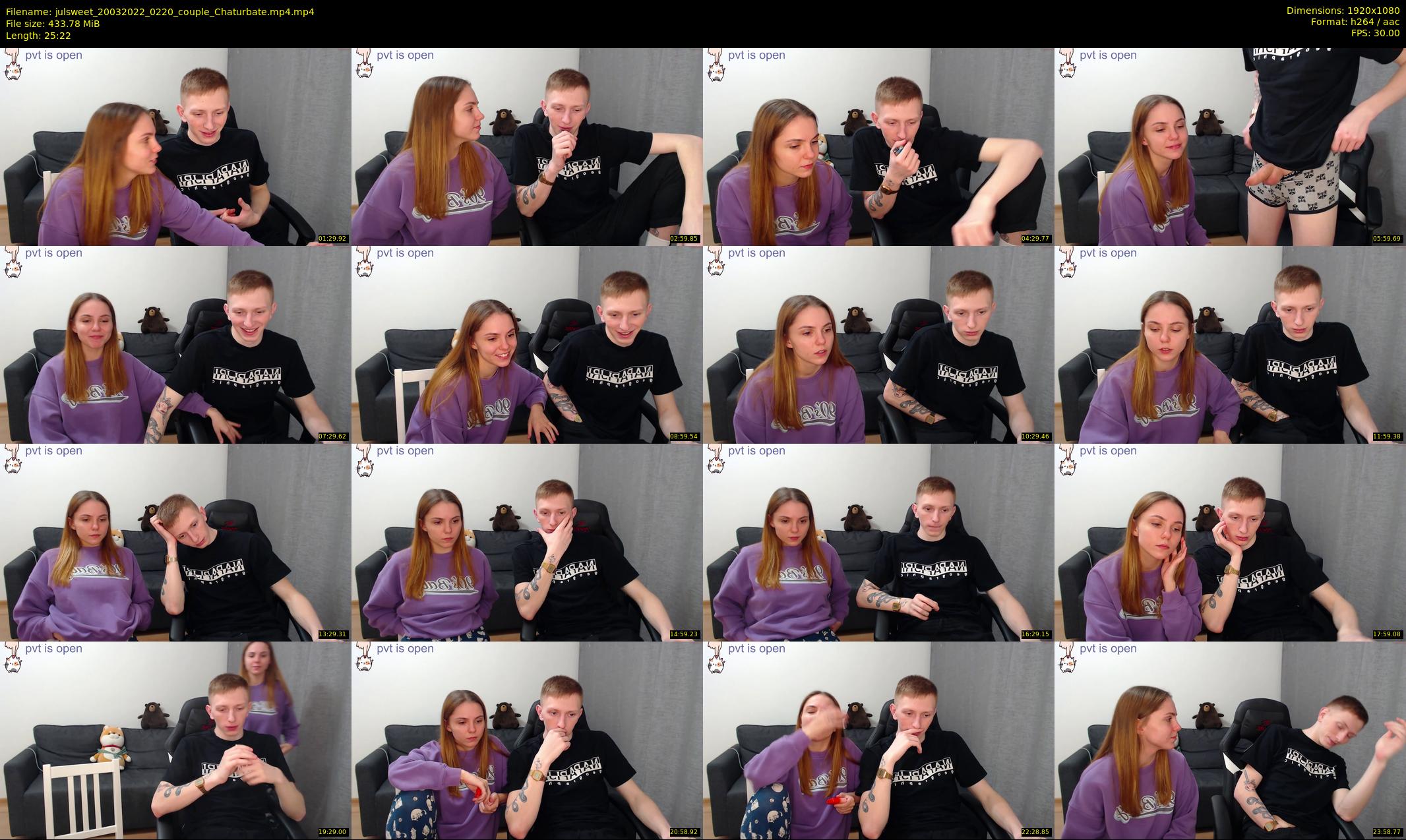 julsweet — 26 minute Chaturbate male cam show recording, 1080p, Mar 20, 2022
