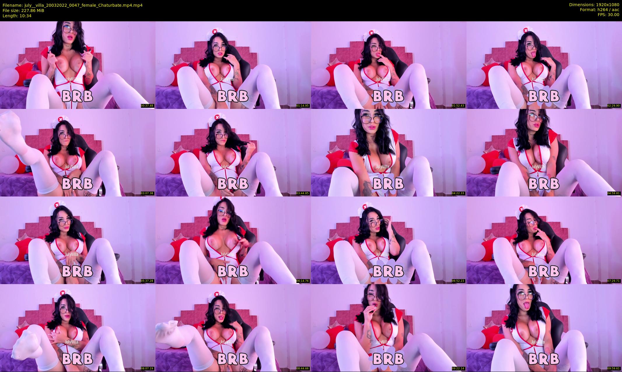 july__villa — 11 minute Chaturbate female cam show recording, 1080p, Mar 20, 2022