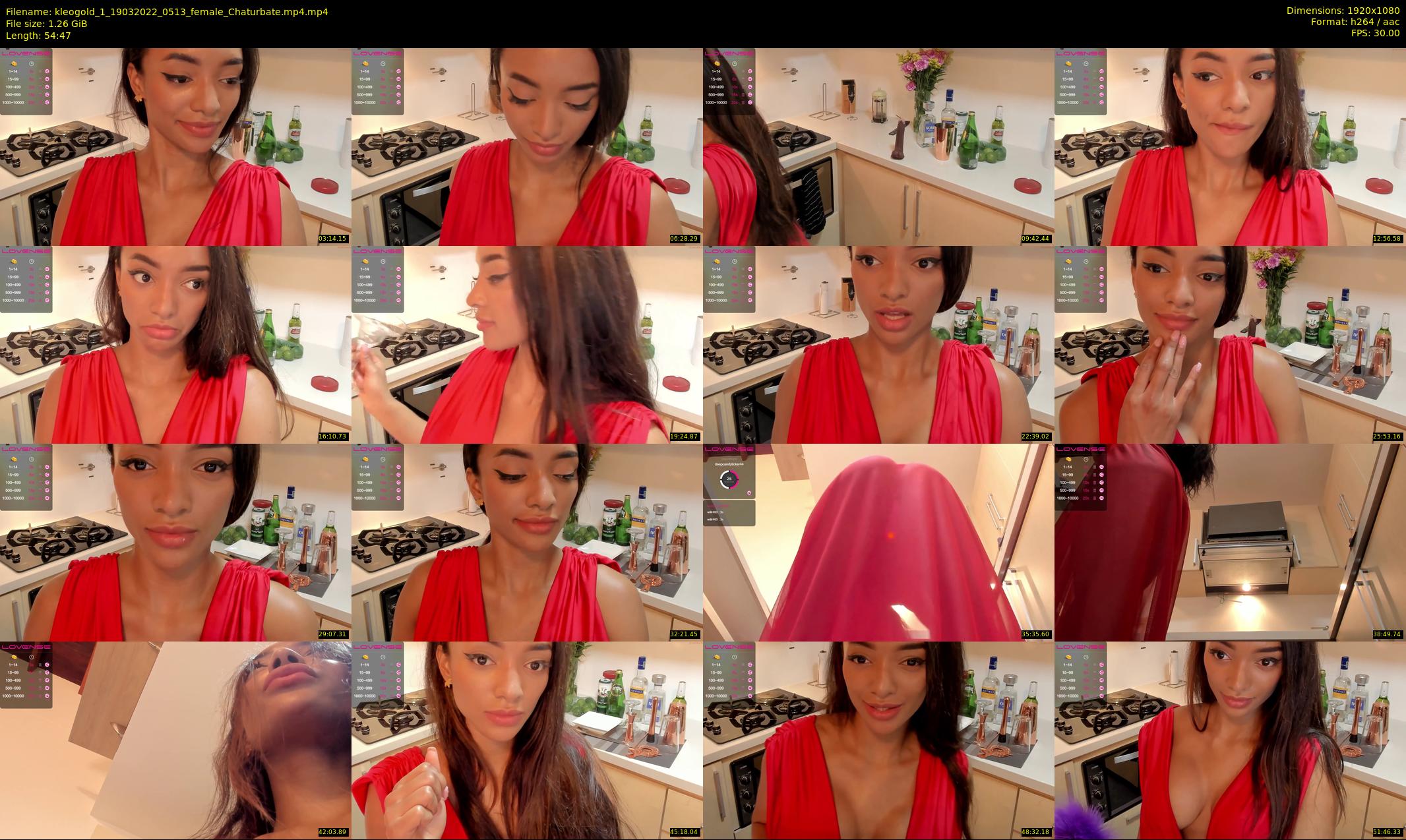 kleogold_1 — 55 minute Chaturbate female cam show recording, 1080p, Mar 19, 2022