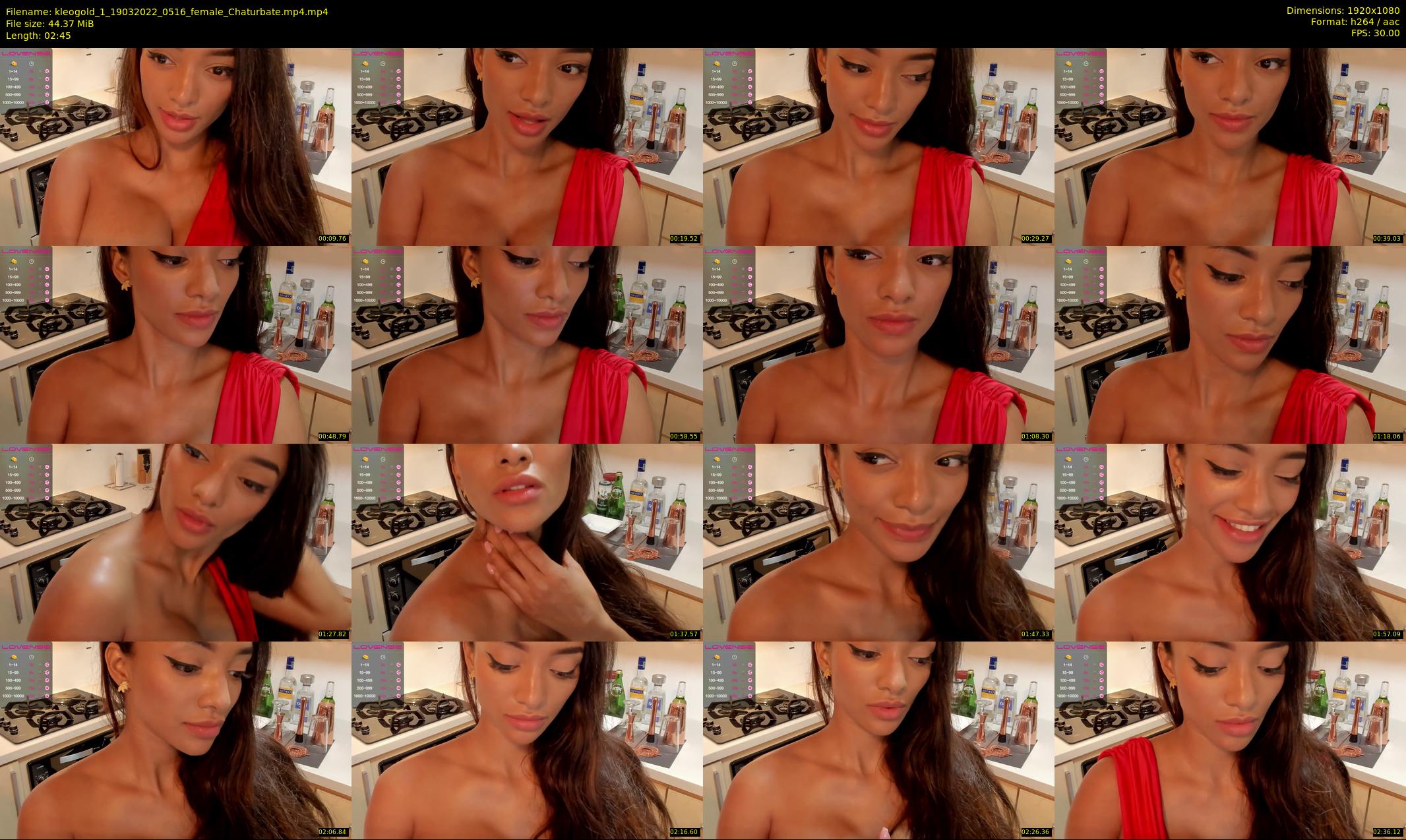 kleogold_1 — 3 minute Chaturbate female cam show recording, 1080p, Mar 19, 2022
