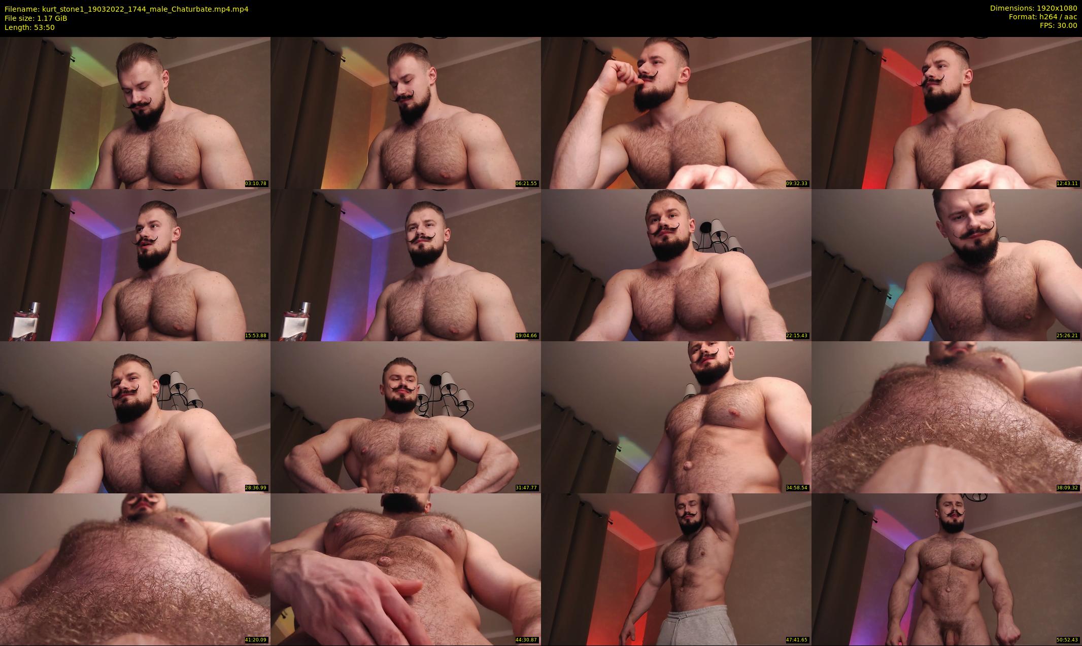 kurt_stone1 — 54 minute Chaturbate male cam show recording, 1080p, Mar 19, 2022