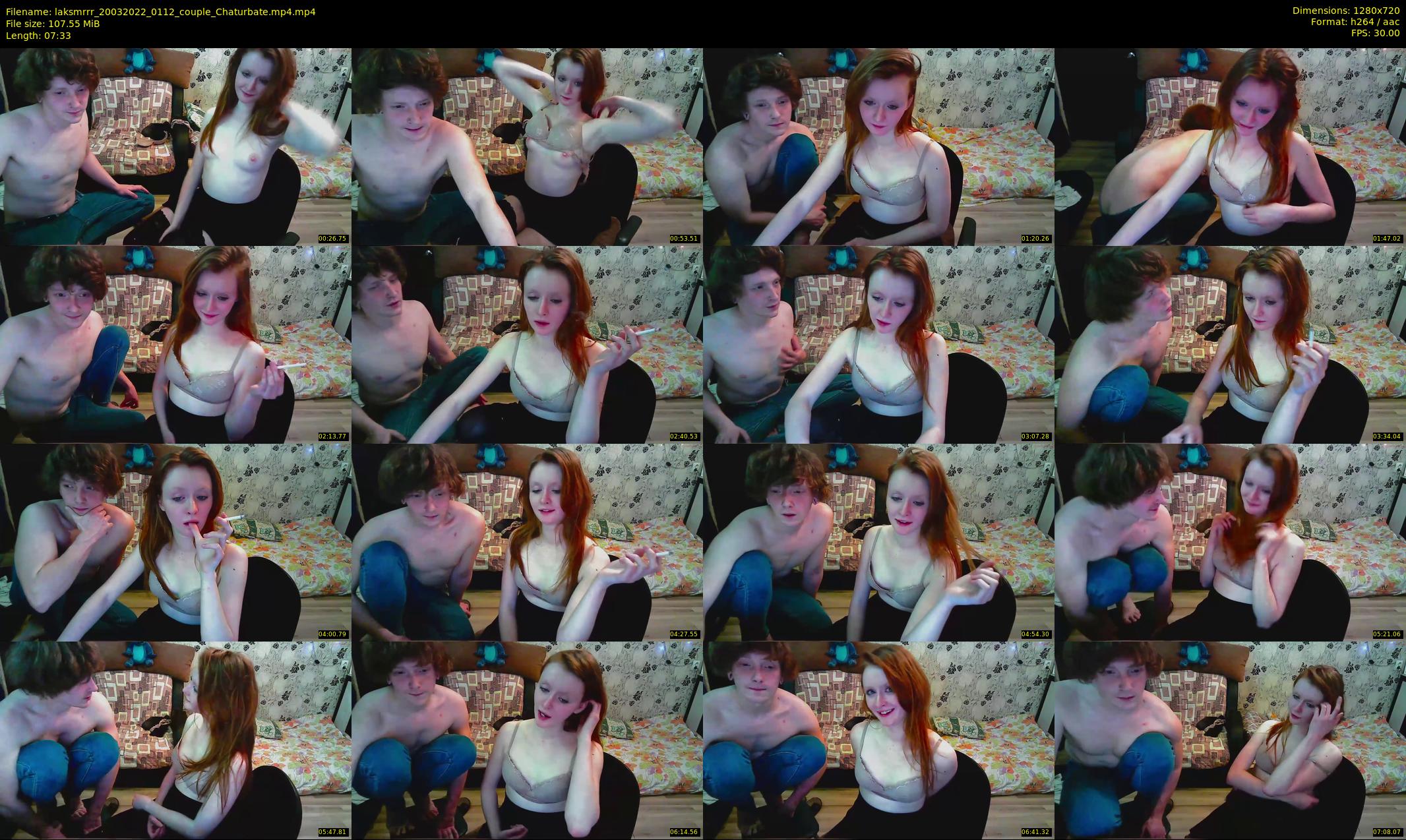 laksmrrr — 8 minute Chaturbate couple cam show recording, 720p, Mar 20, 2022