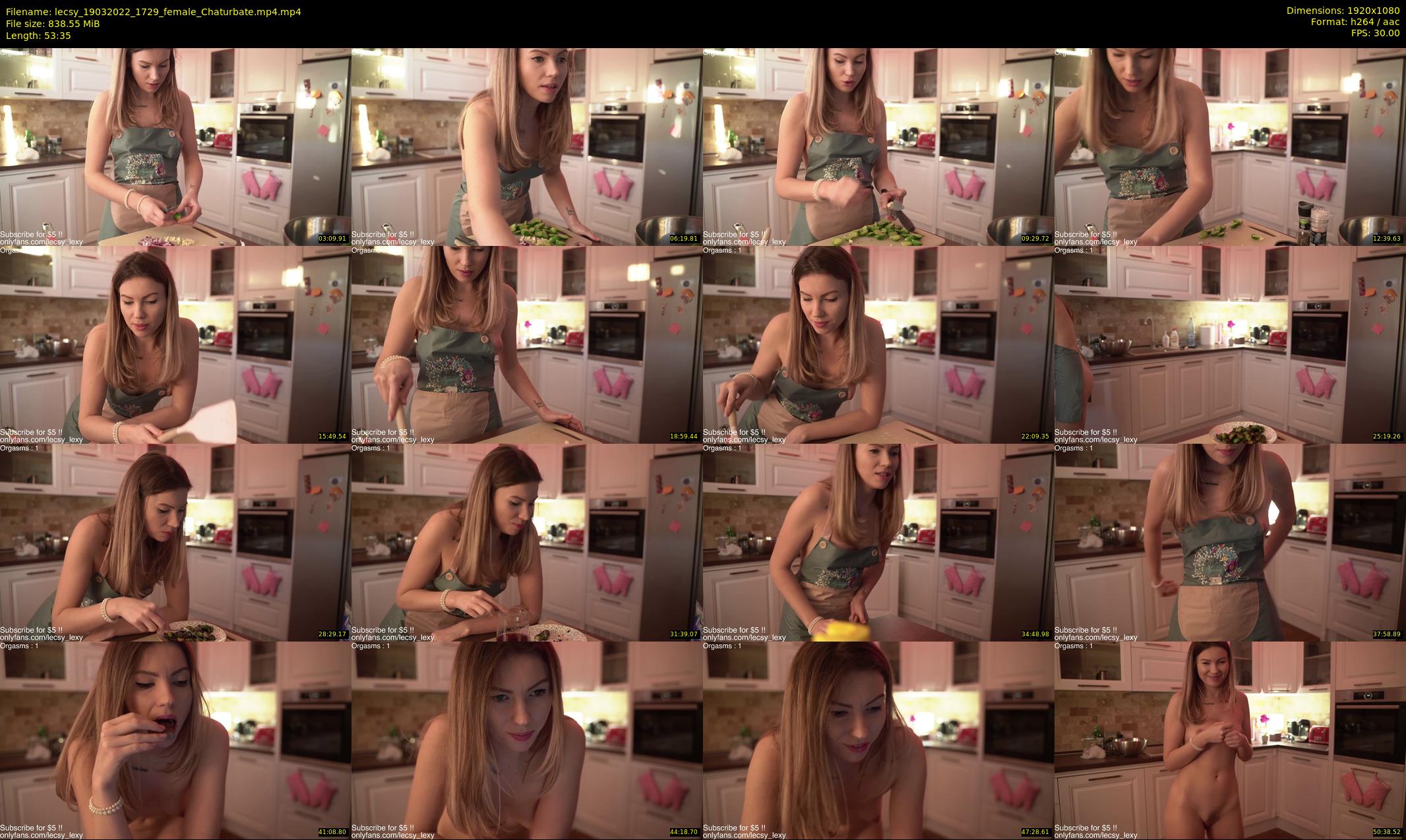 lecsy — 54 minute Chaturbate female cam show recording, 1080p, Mar 19, 2022