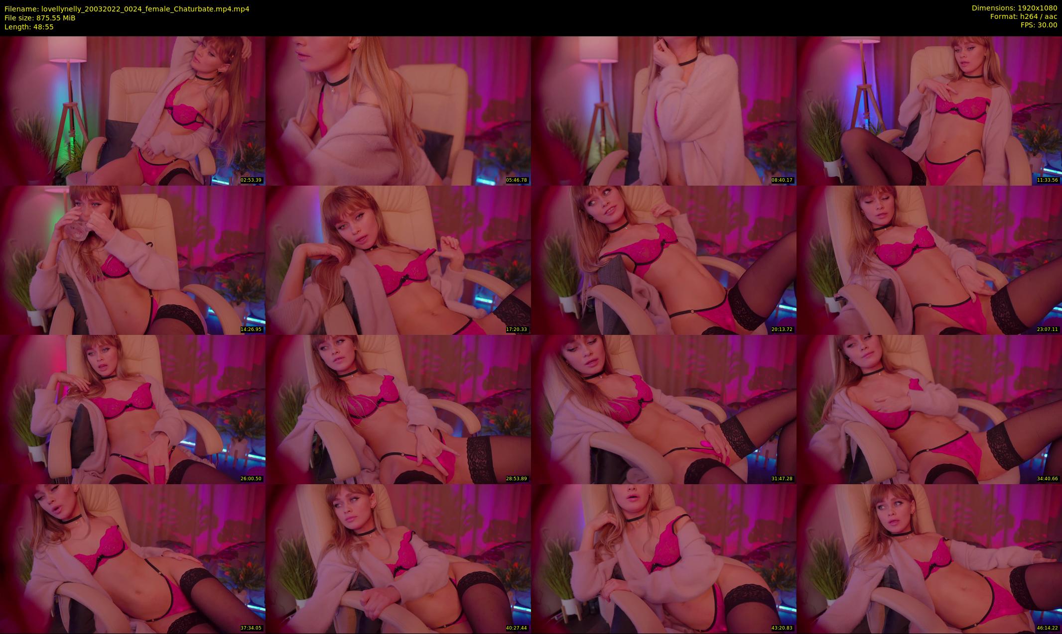 lovellynelly — 49 minute Chaturbate female cam show recording, 1080p, Mar 20, 2022