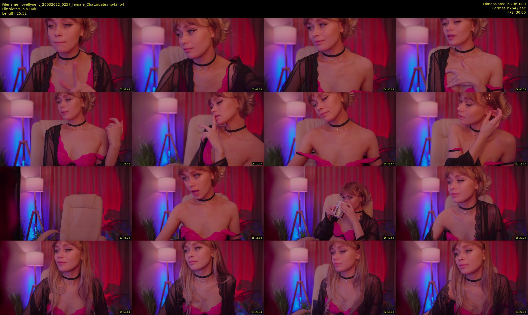 lovellynelly — 26 minute Chaturbate female cam show recording, 1080p, Mar 20, 2022