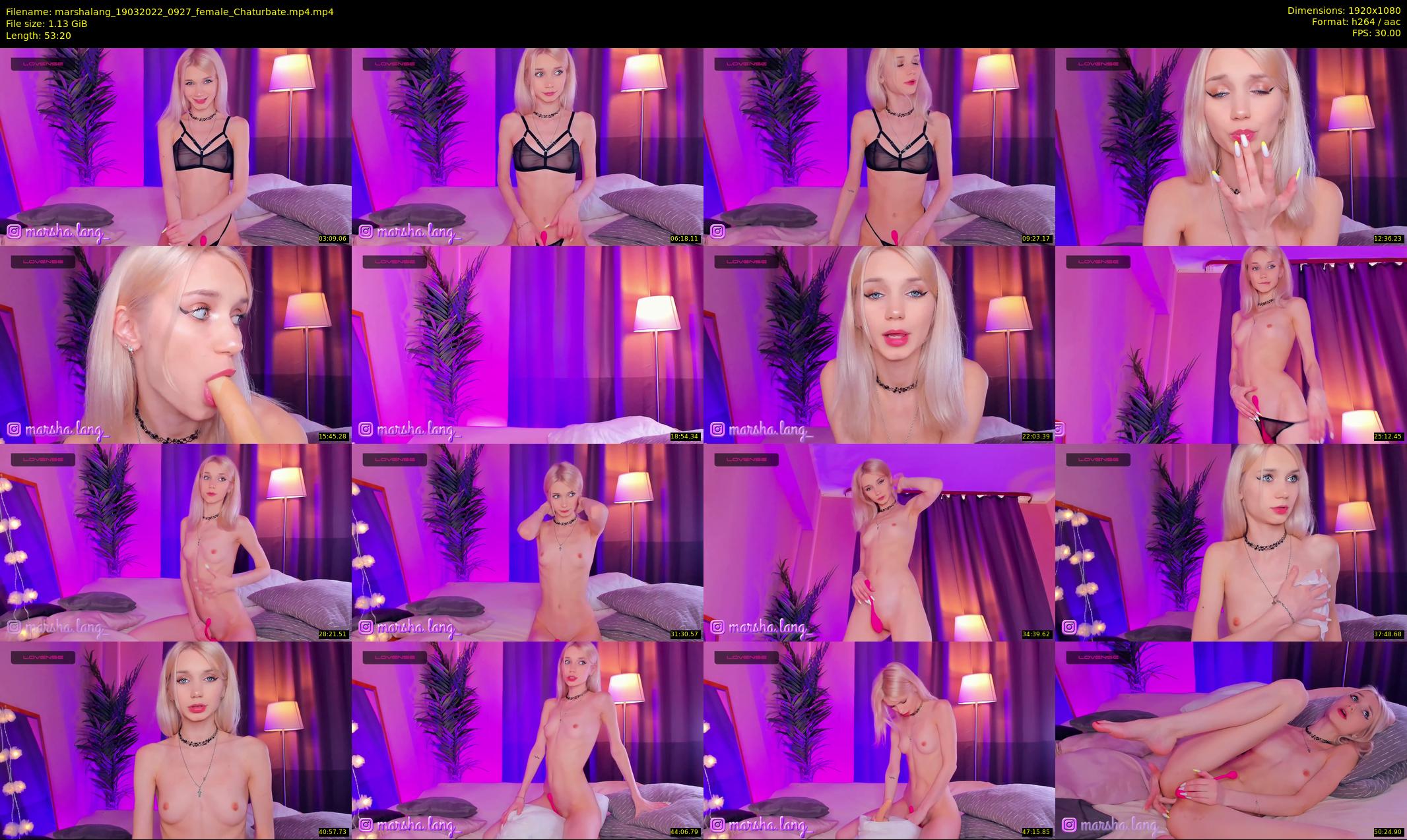 marshalang — 54 minute Chaturbate couple cam show recording, 1080p, Mar 19, 2022