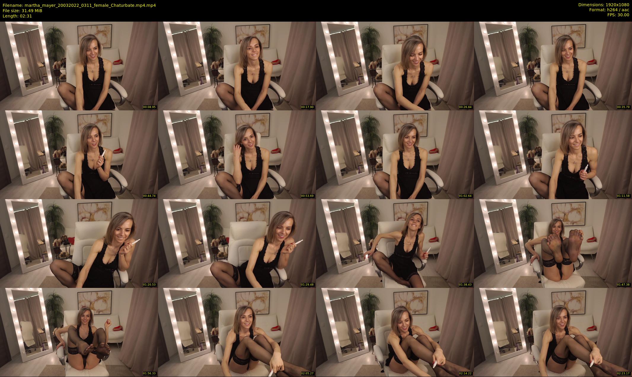 martha_mayer — 3 minute Chaturbate female cam show recording, 1080p, Mar 20, 2022