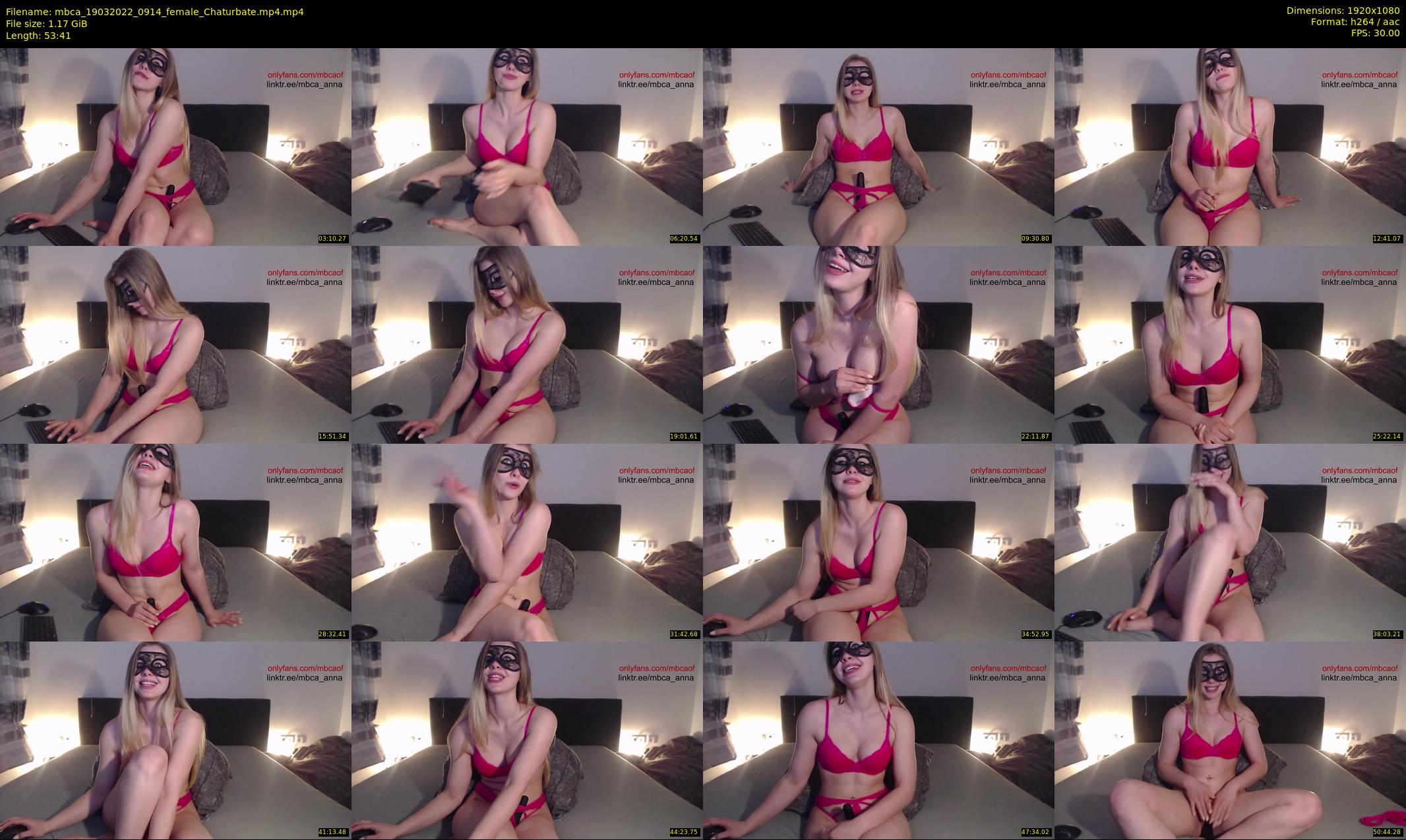 mbca — 54 minute Chaturbate couple cam show recording, 1080p, Mar 19, 2022