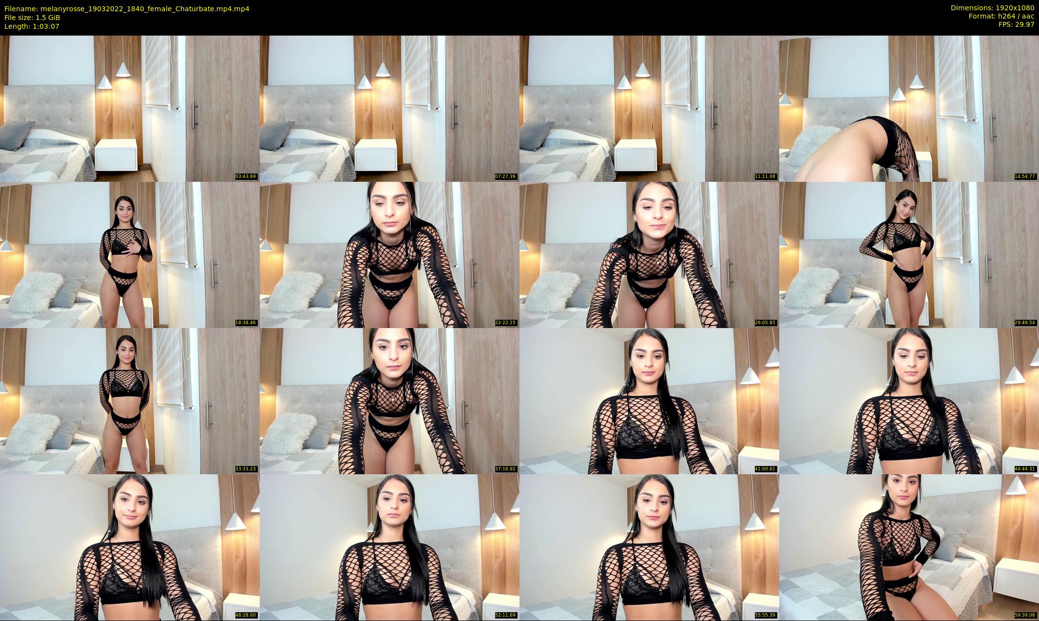 melanyrosse — 64 minute Chaturbate female cam show recording, 1080p, Mar 19, 2022
