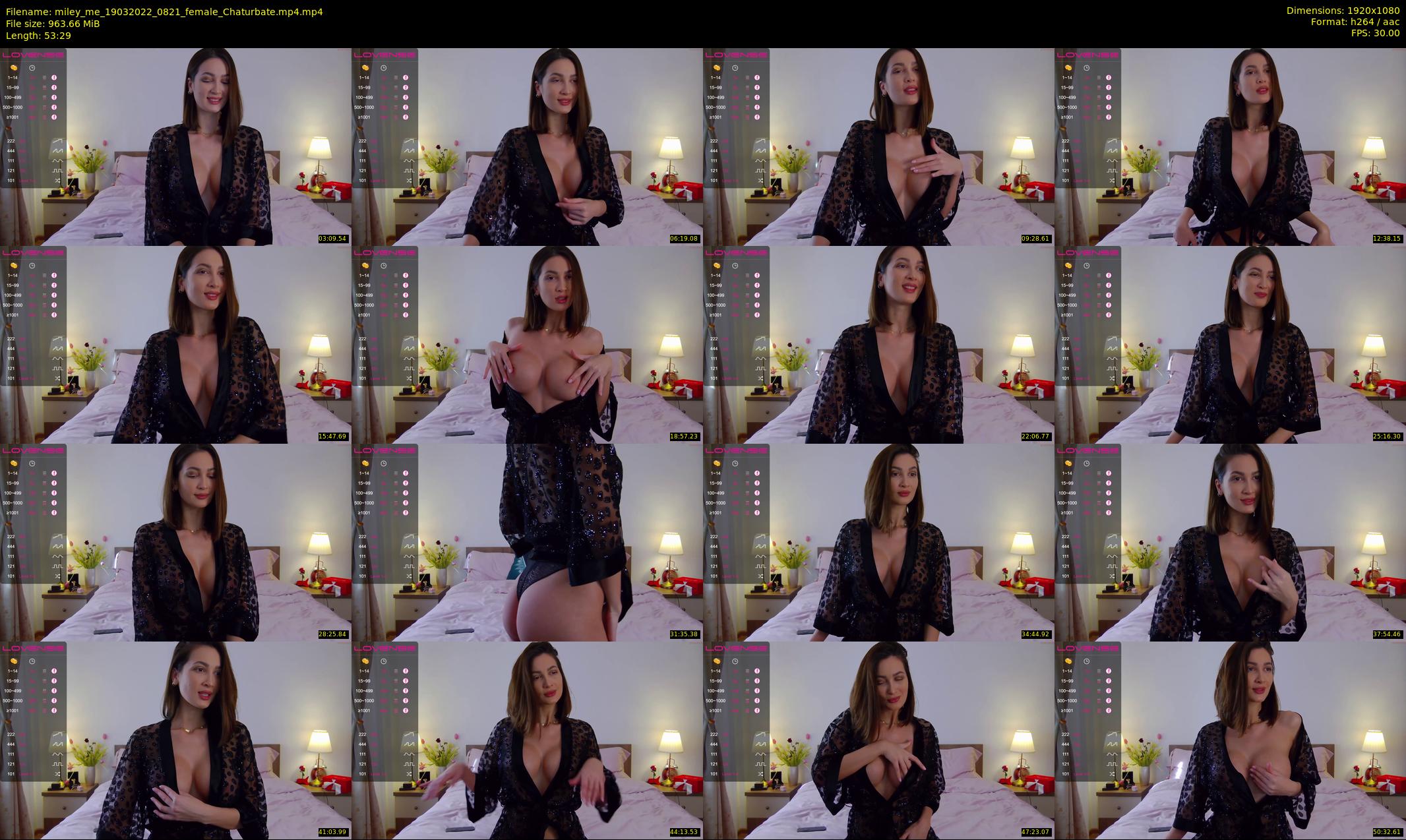 miley_me — 54 minute Chaturbate female cam show recording, 1080p, Mar 19, 2022