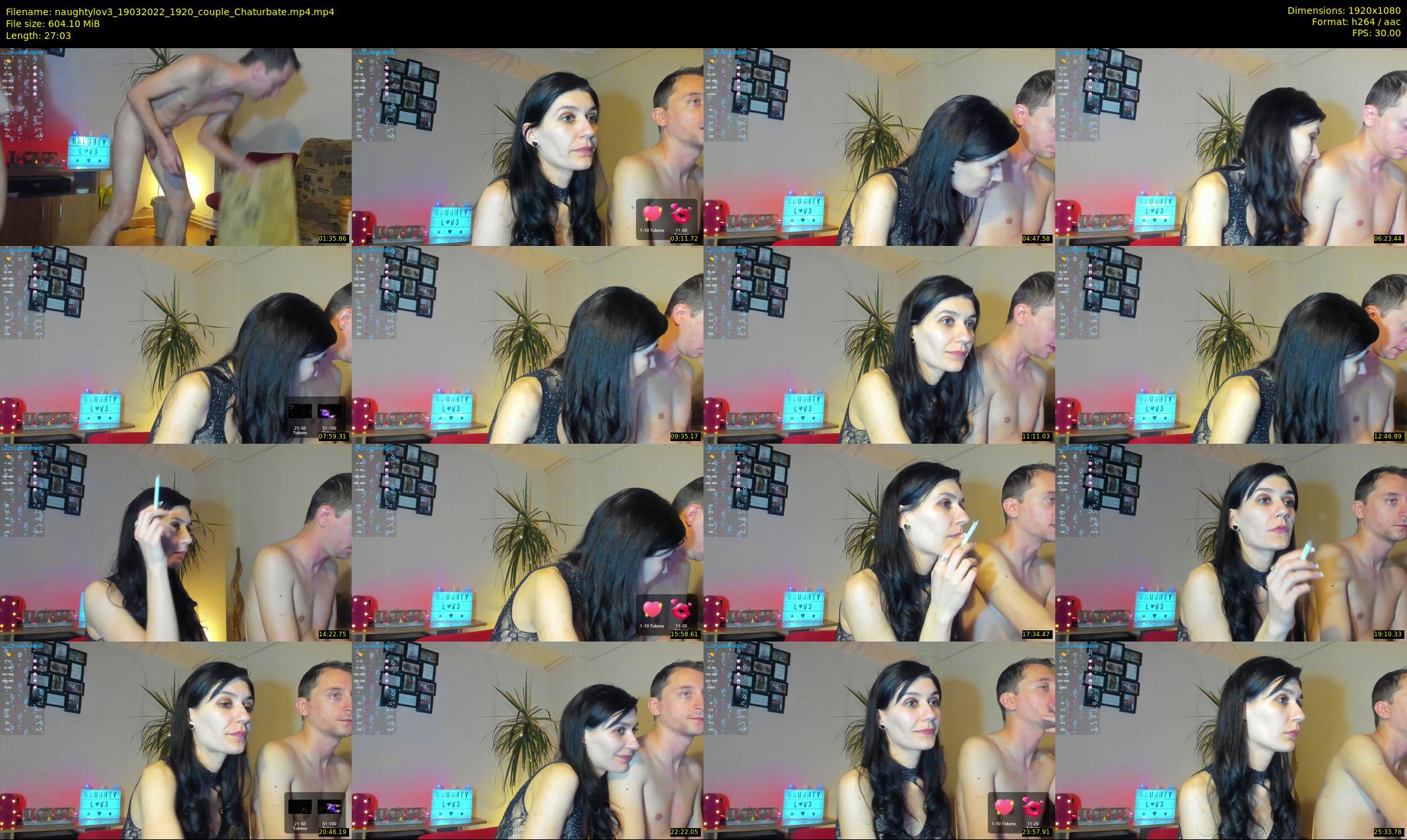 naughtylov3 — 28 minute Chaturbate couple cam show recording, 1080p, Mar 19, 2022