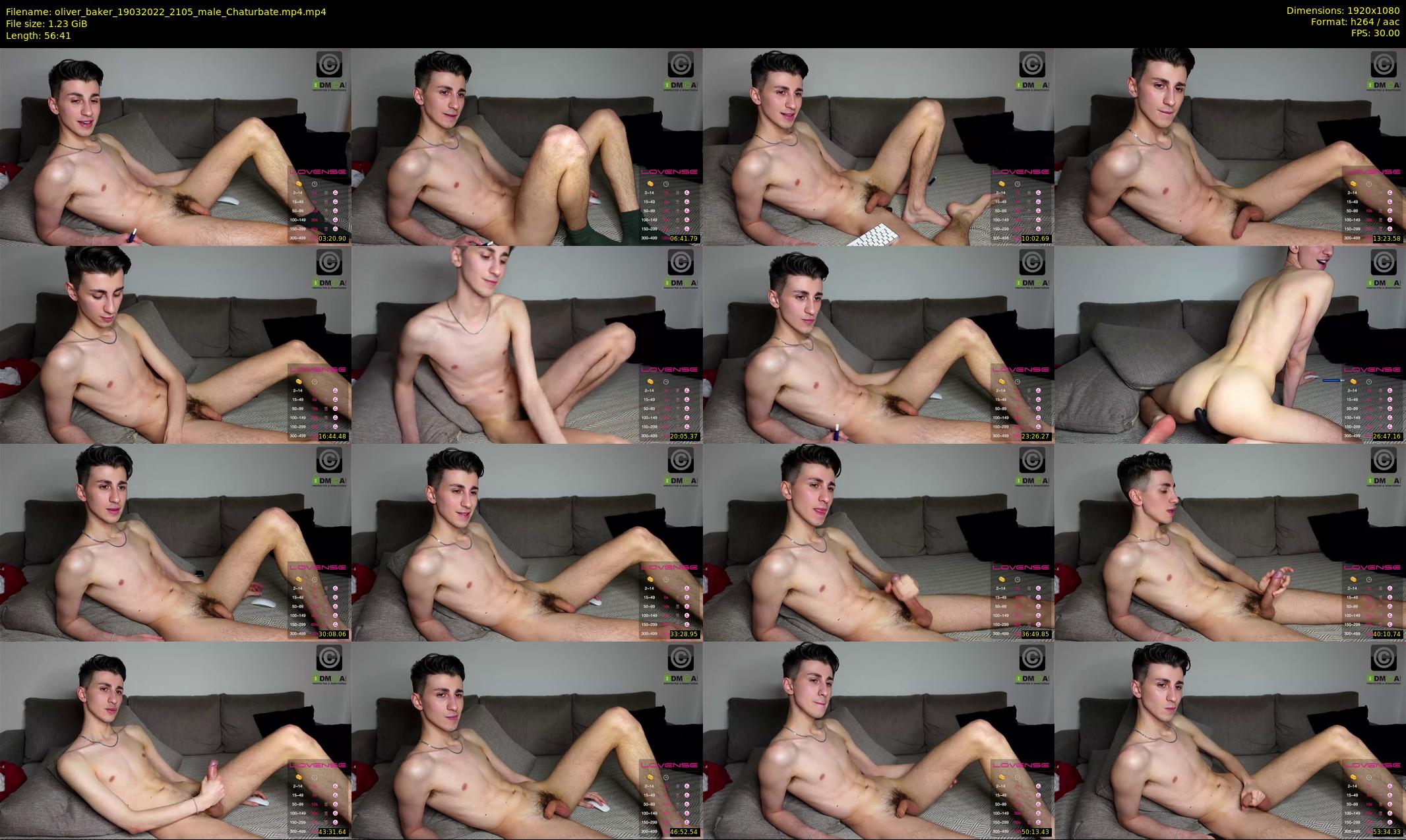 oliver_baker — 57 minute Chaturbate male cam show recording, 1080p, Mar 19, 2022