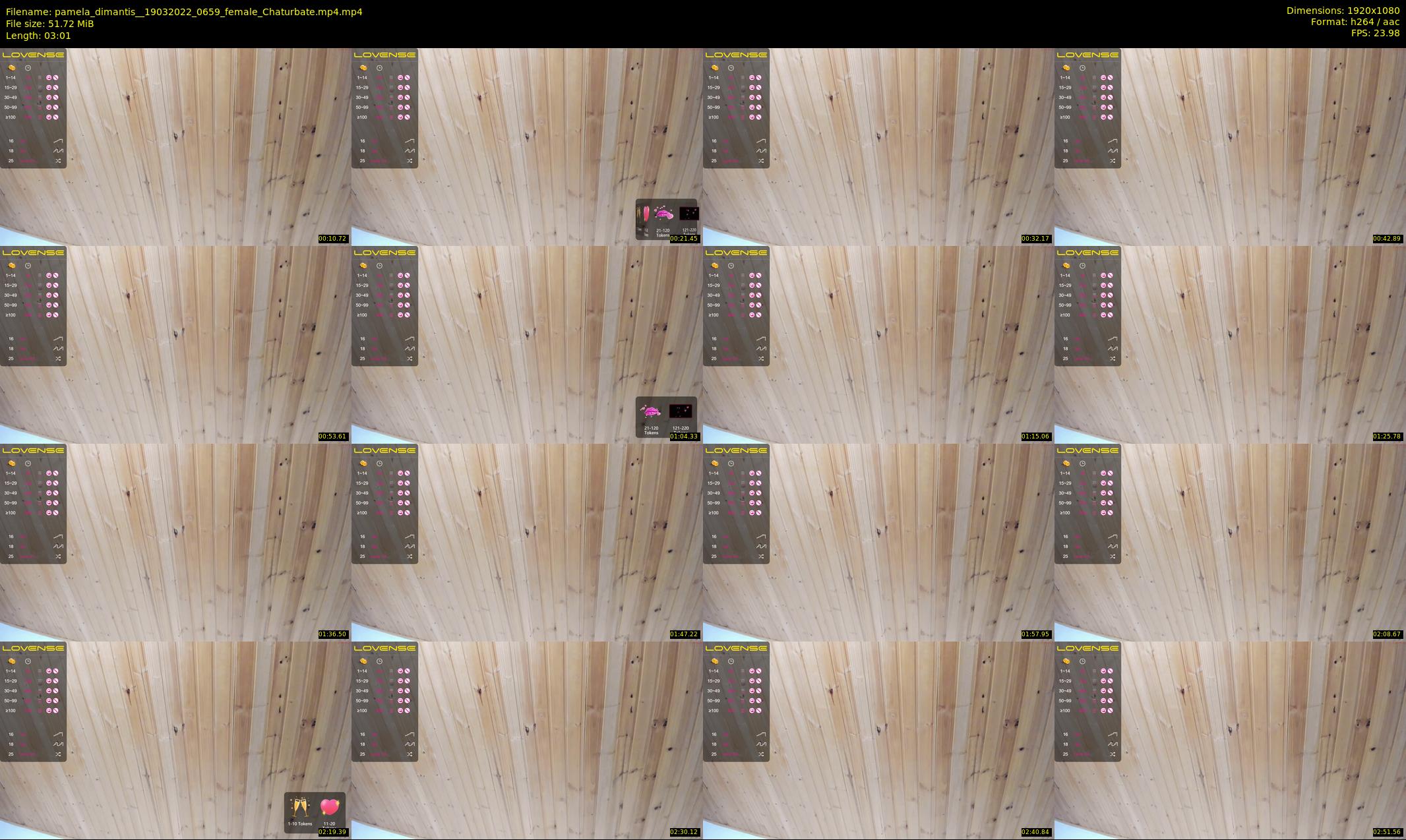 pamela_dimantis_ — 4 minute Chaturbate female cam show recording, 1080p, Mar 19, 2022