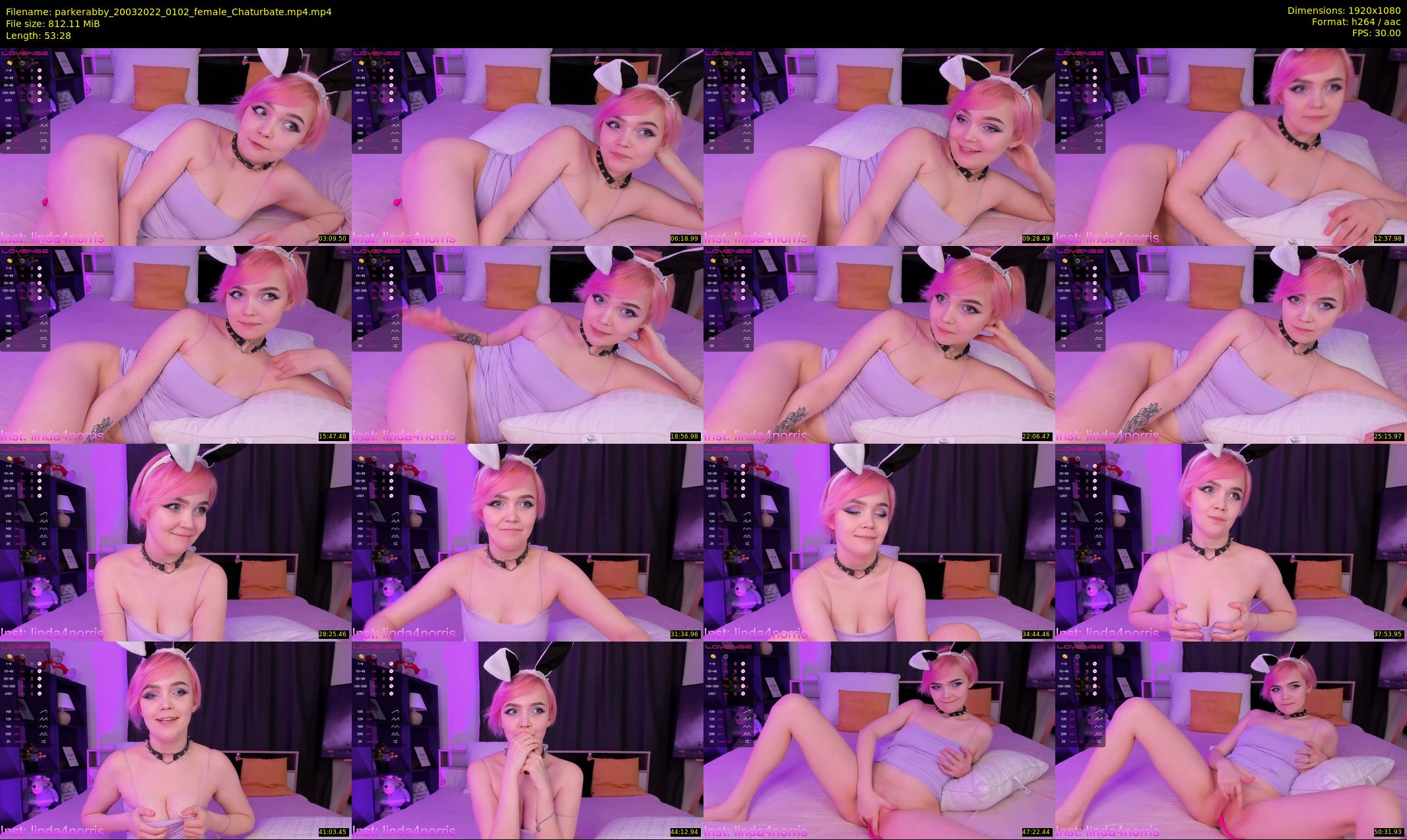parkerabby — 54 minute Chaturbate couple cam show recording, 1080p, Mar 20, 2022