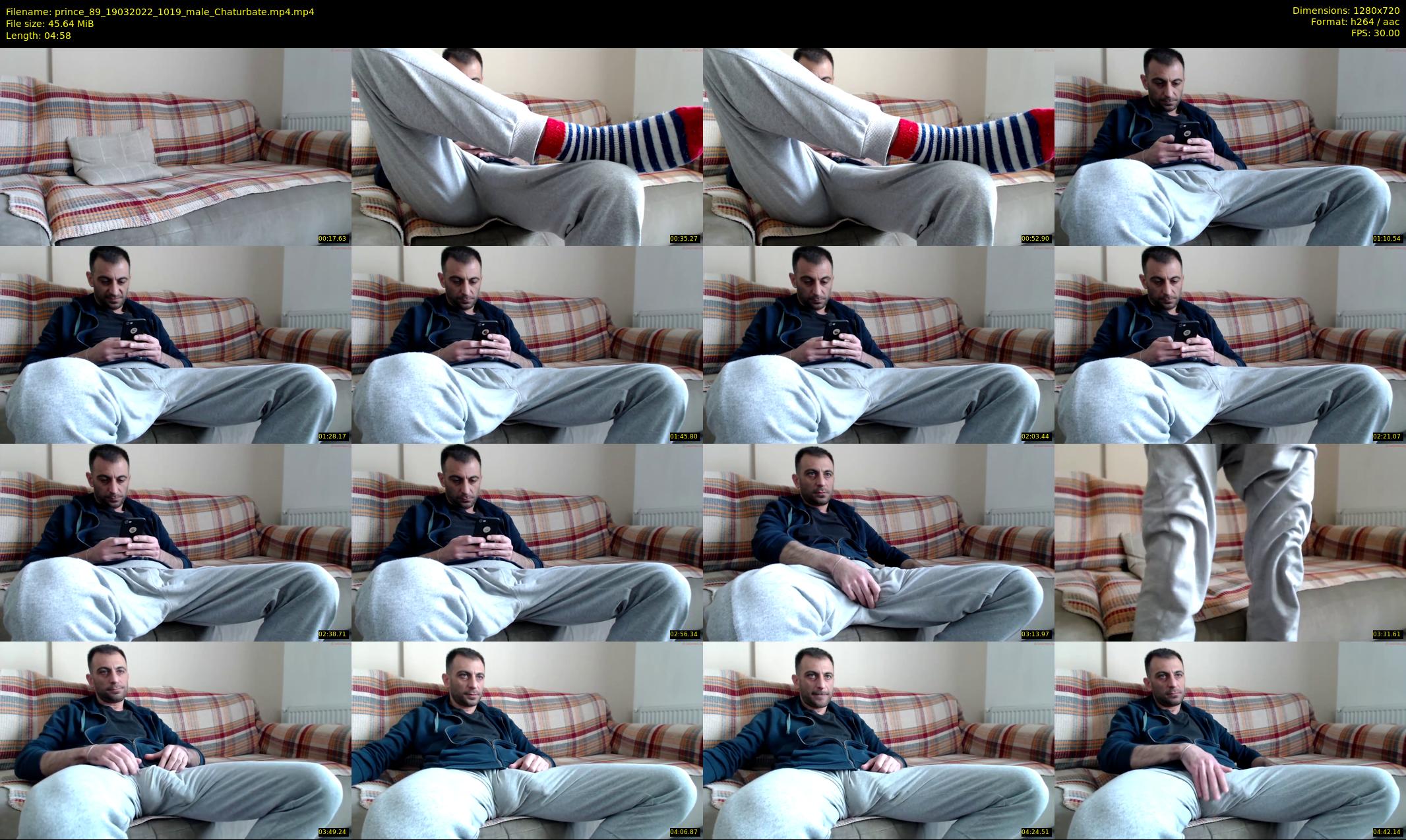 prince_89 — 5 minute Chaturbate male cam show recording, 720p, Mar 19, 2022