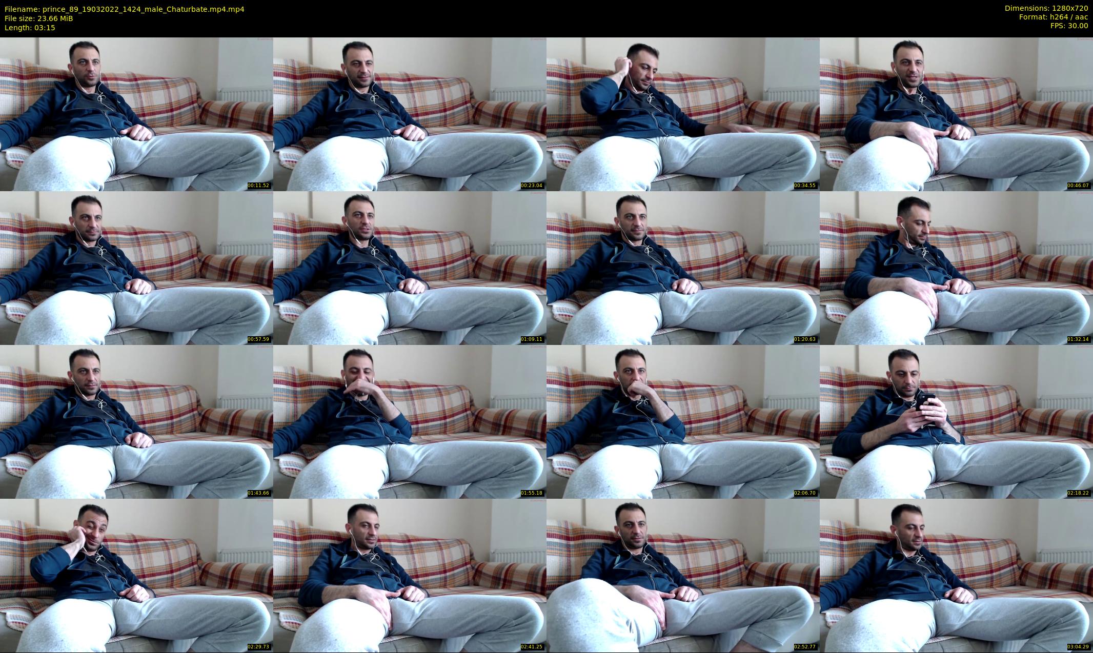 prince_89 — 4 minute Chaturbate male cam show recording, 720p, Mar 19, 2022
