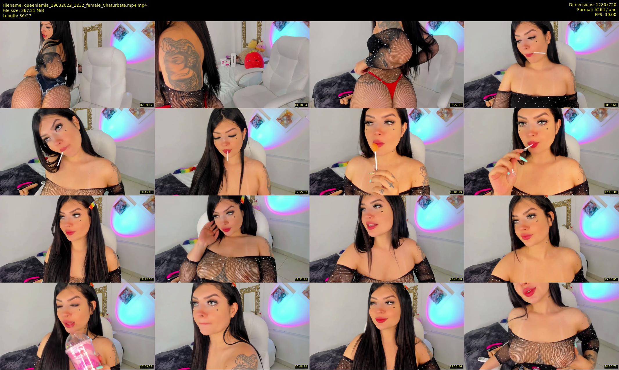 queenlamia — 37 minute Chaturbate female cam show recording, 720p, Mar 19, 2022
